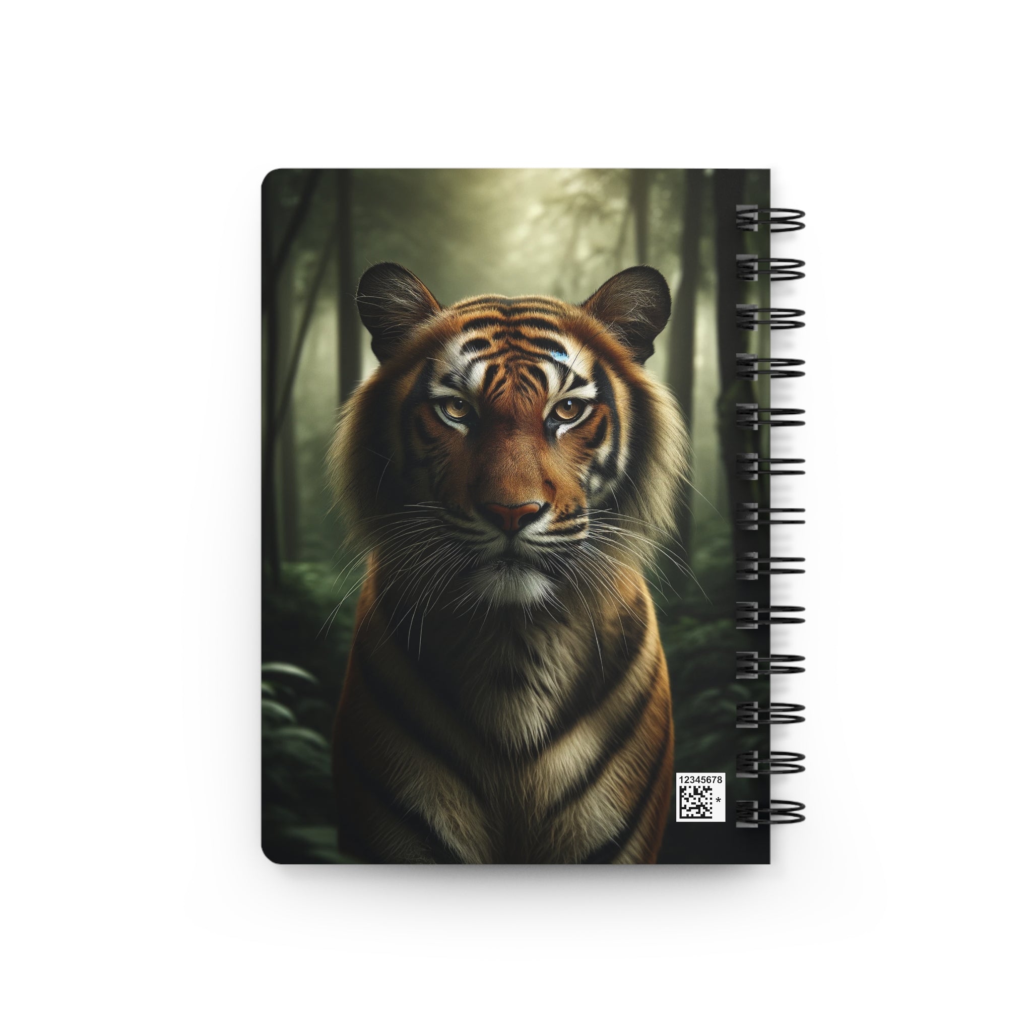 A curious Tiger - Spiral Notebook