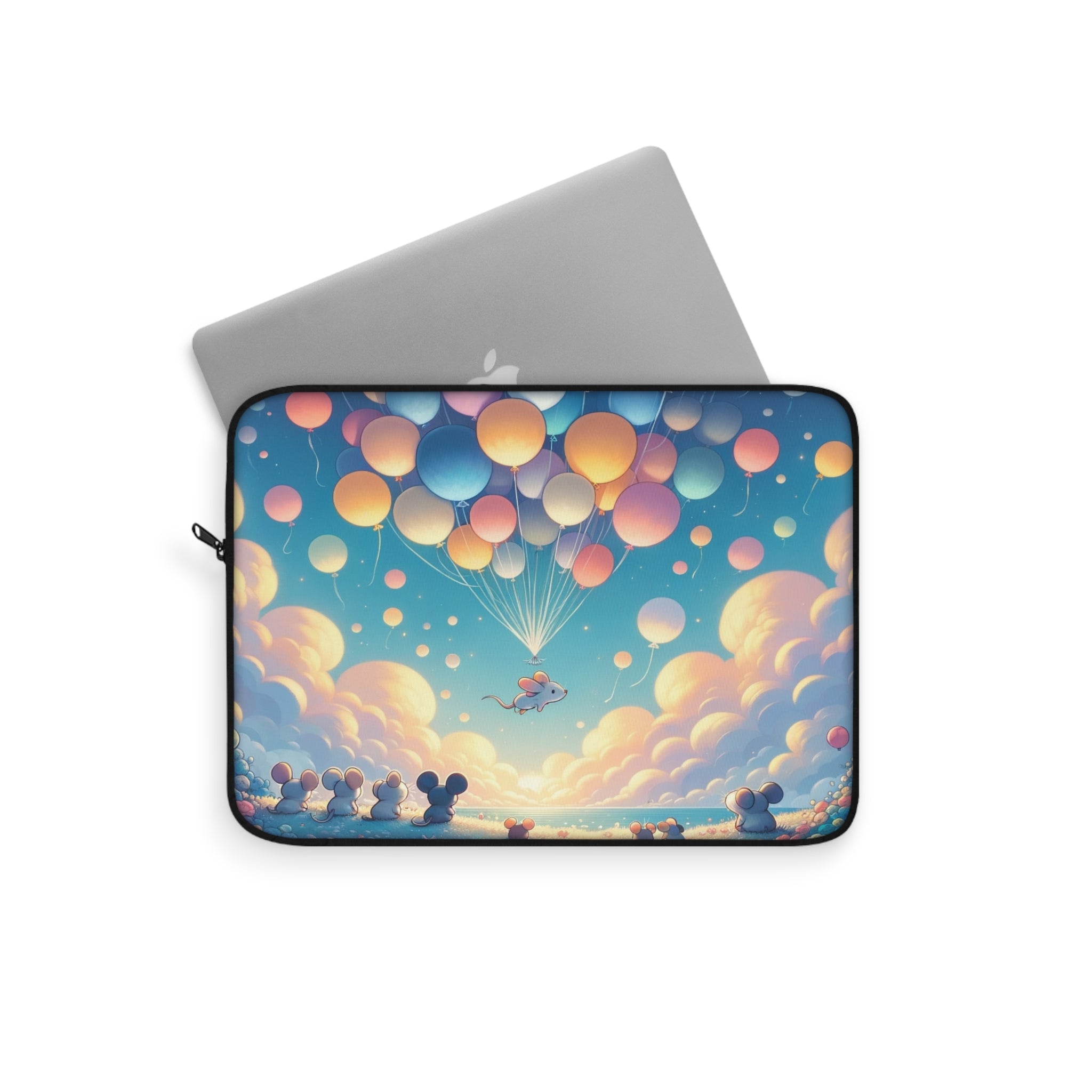 Mice and balloons - Laptop Sleeve