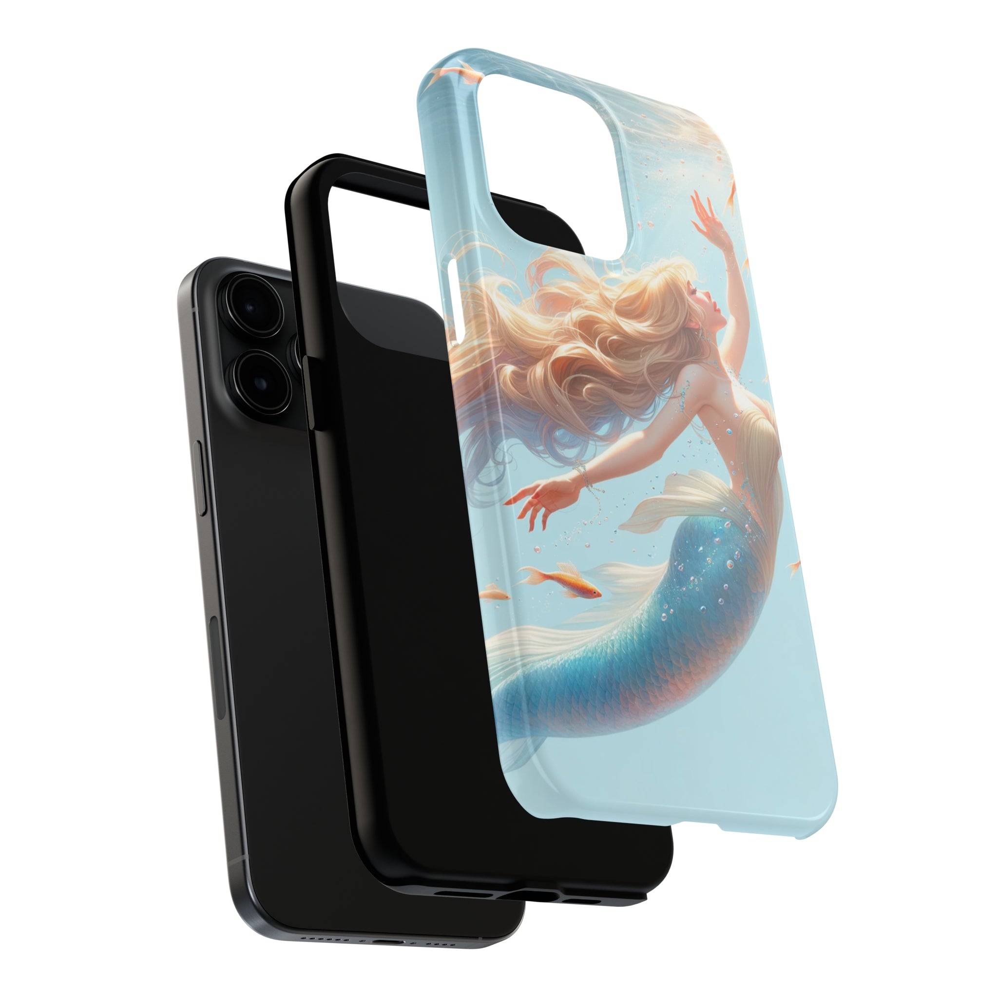 Blond mermaid - Tough Phone Case