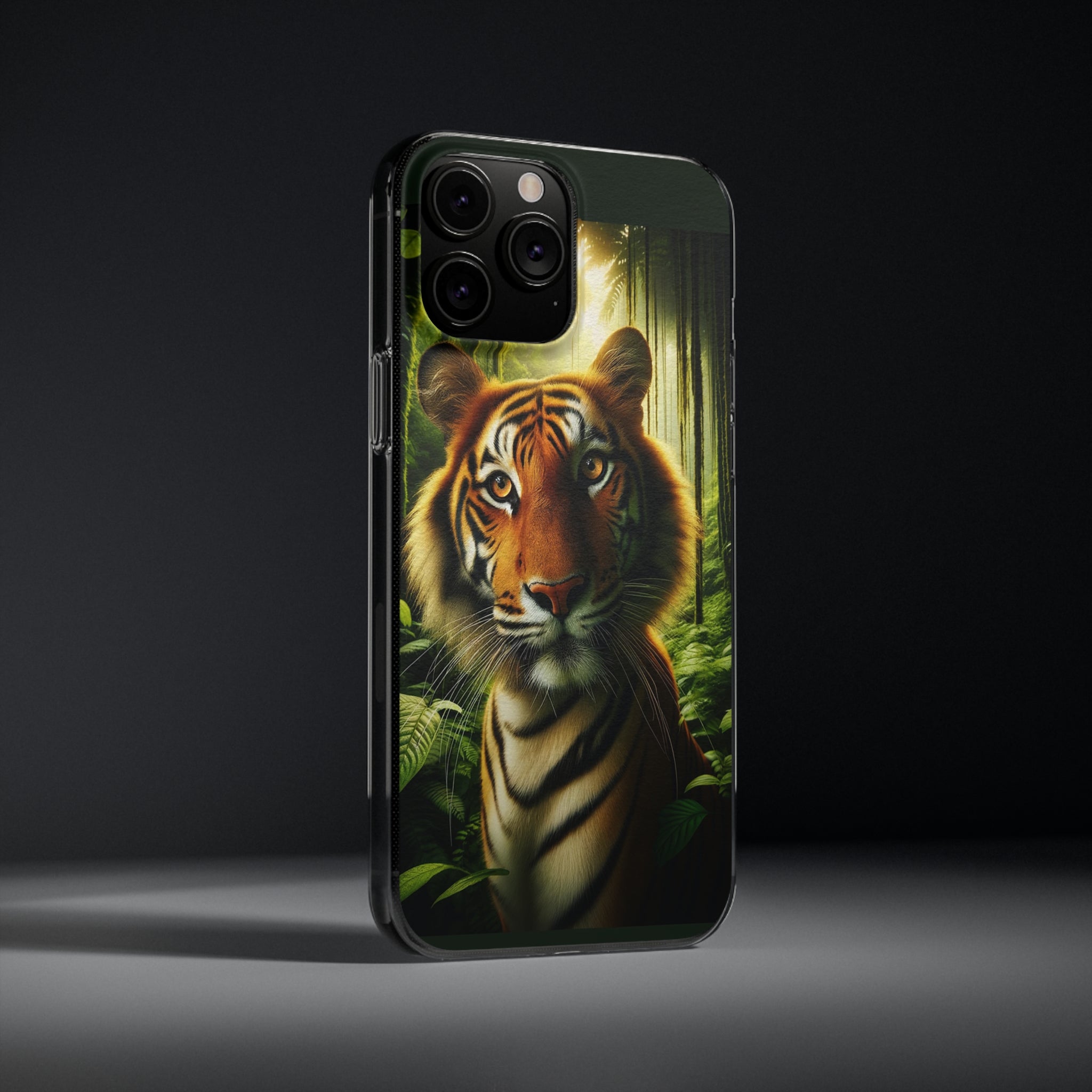 Curious Tiger - Soft Phone Cases