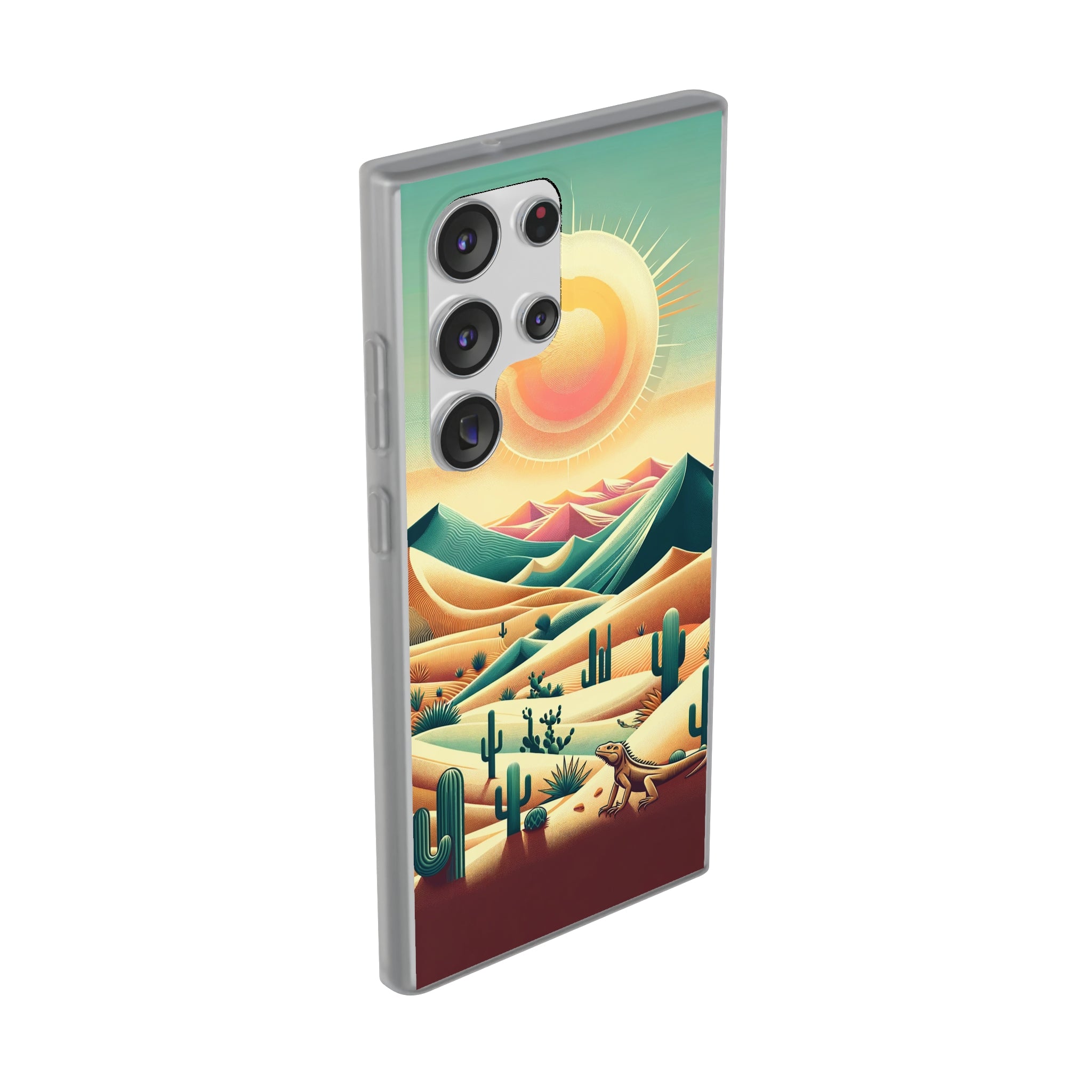 Iguana in the desert - Flexi Case (Samsung only)