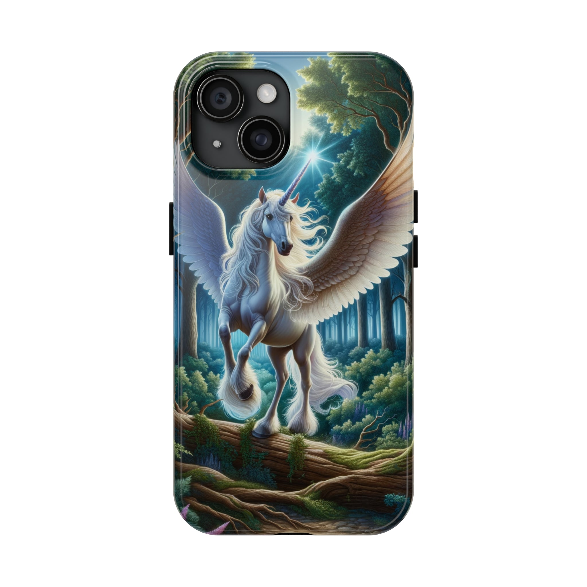 Landing Unicorn - Tough Phone Case