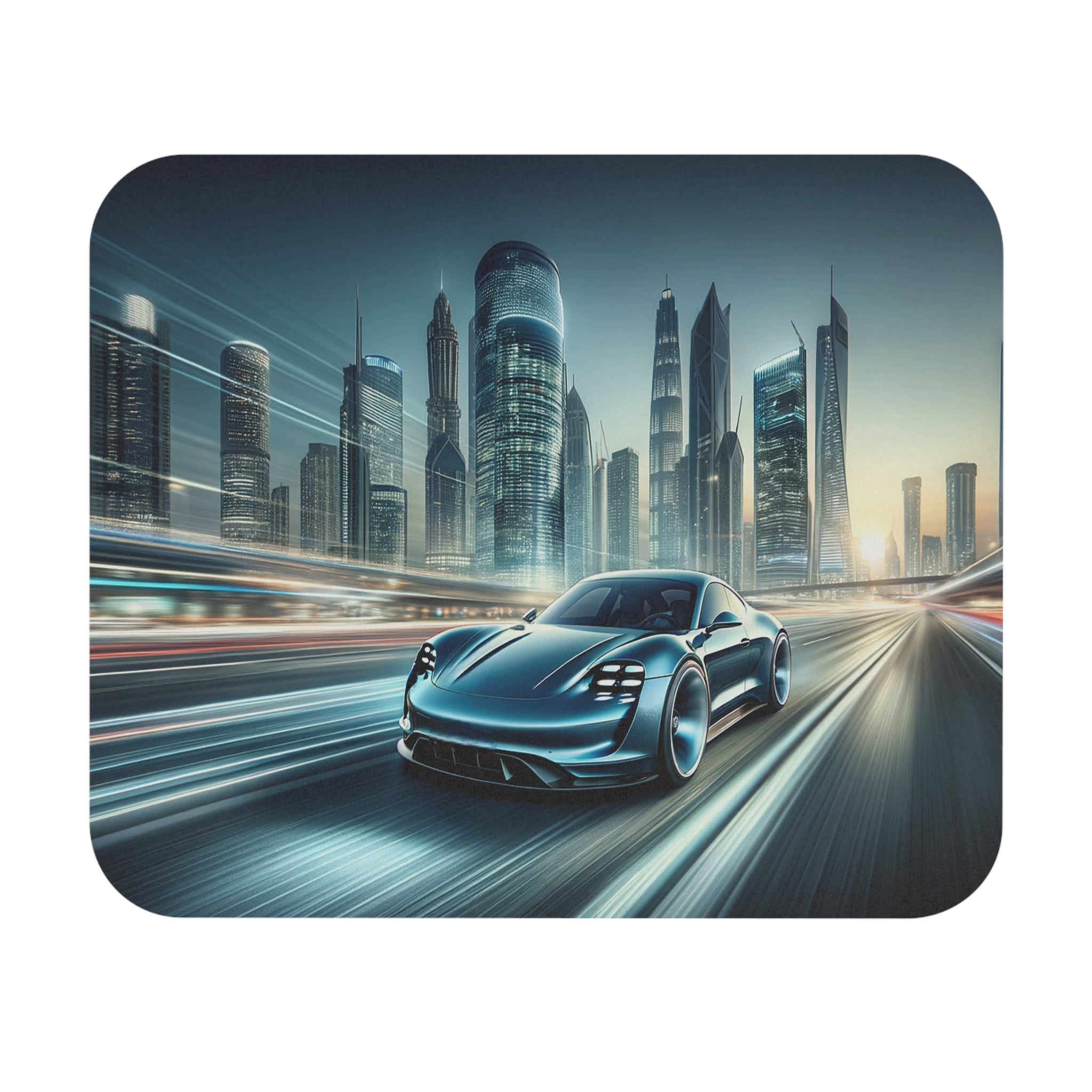 Fast driving car - Mouse Pad (Rectangle)