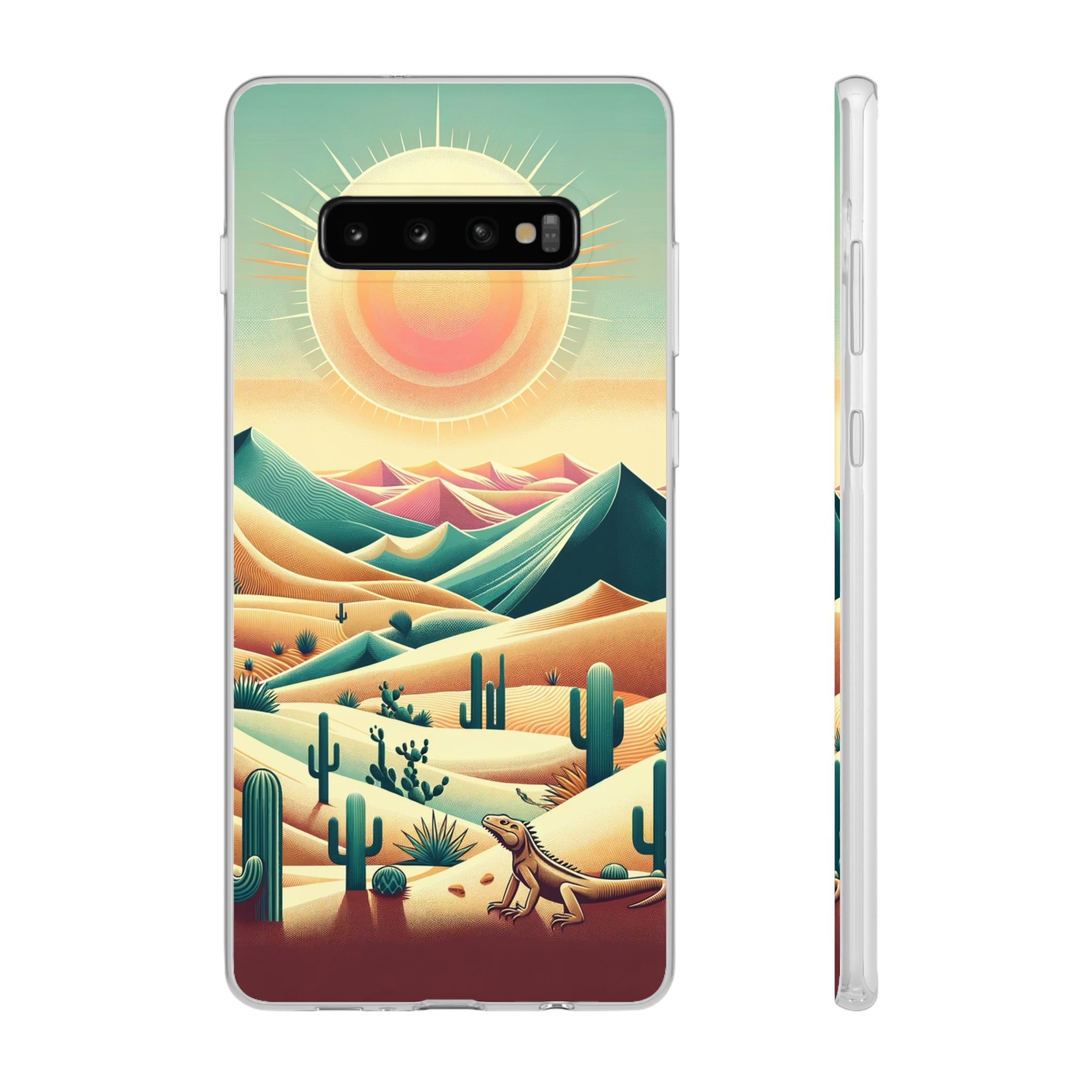 Iguana in the desert - Flexi Case (Samsung only)