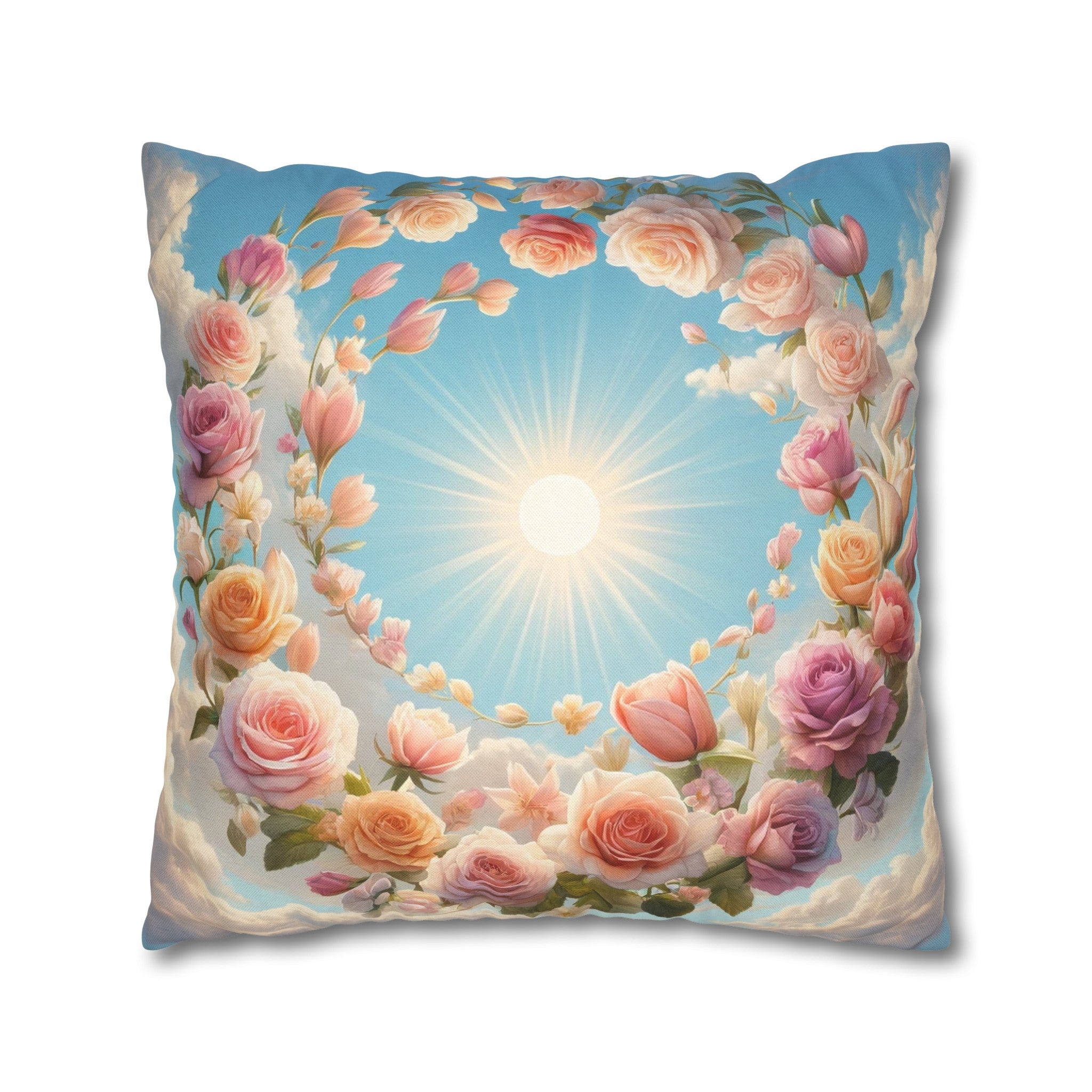 Roses (2) - Polyester Square Pillowcase