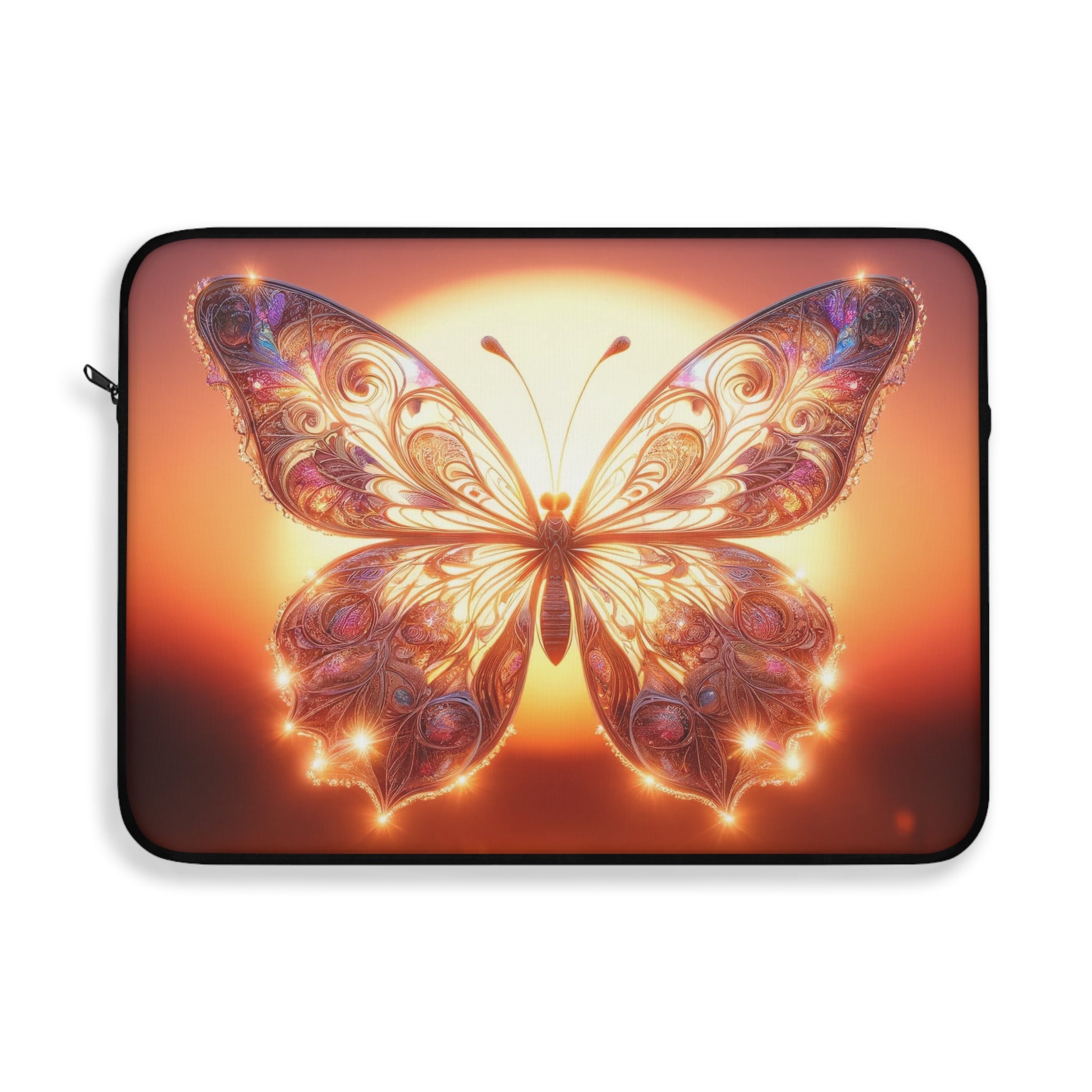 Pink butterfly - Laptop Sleeve