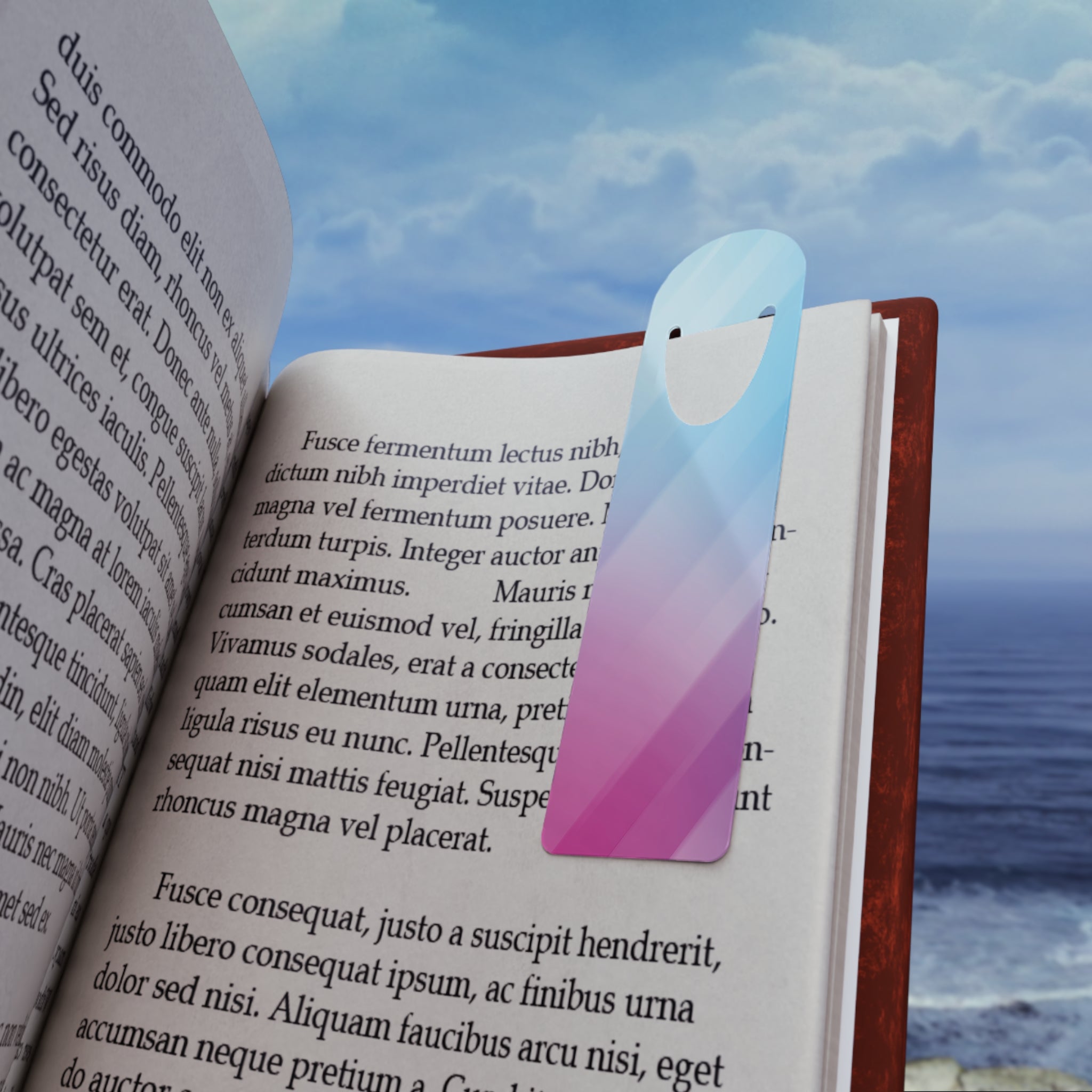 Diagonal, pastel lines 3 - Bookmark