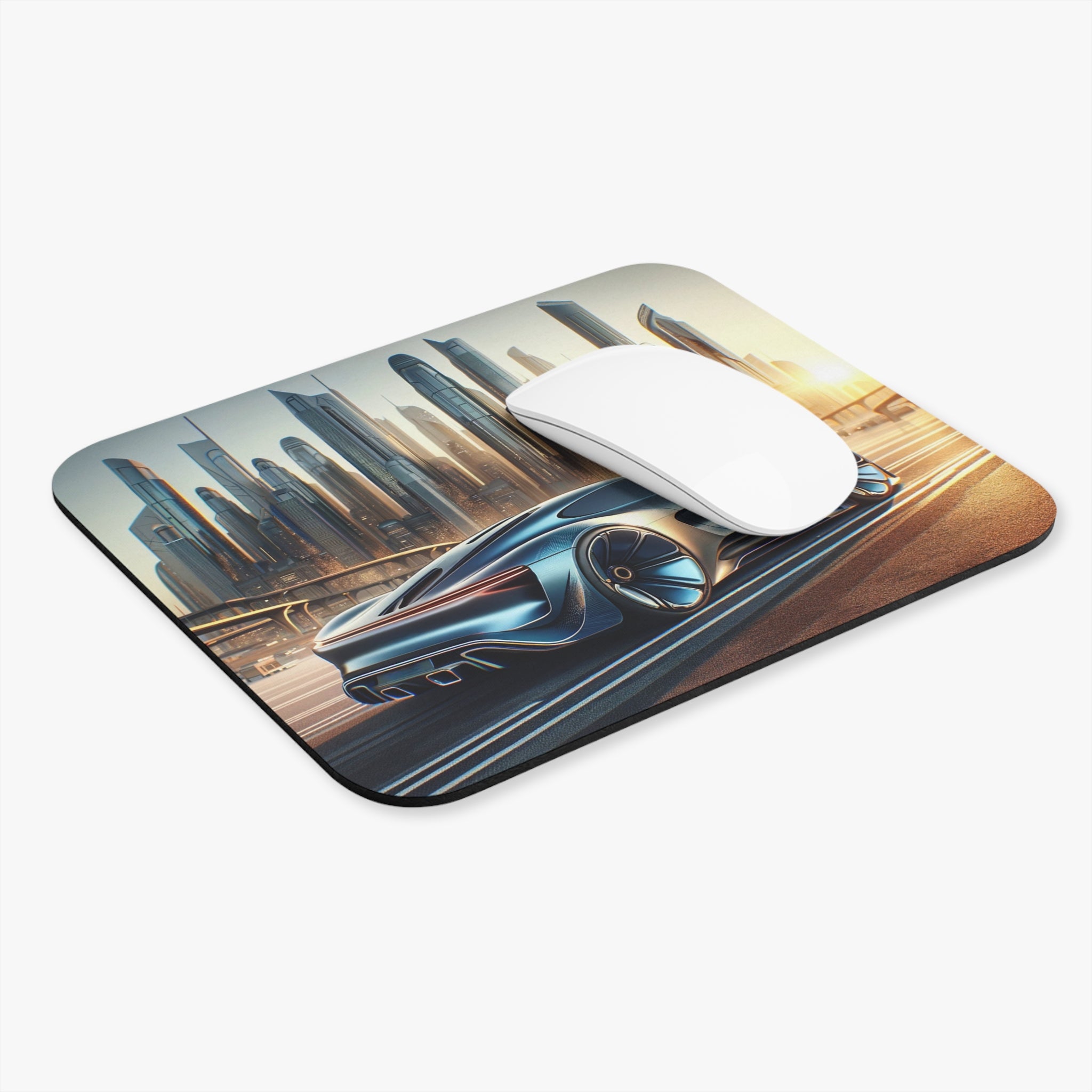 Futuristic car - Mouse Pad (Rectangle)