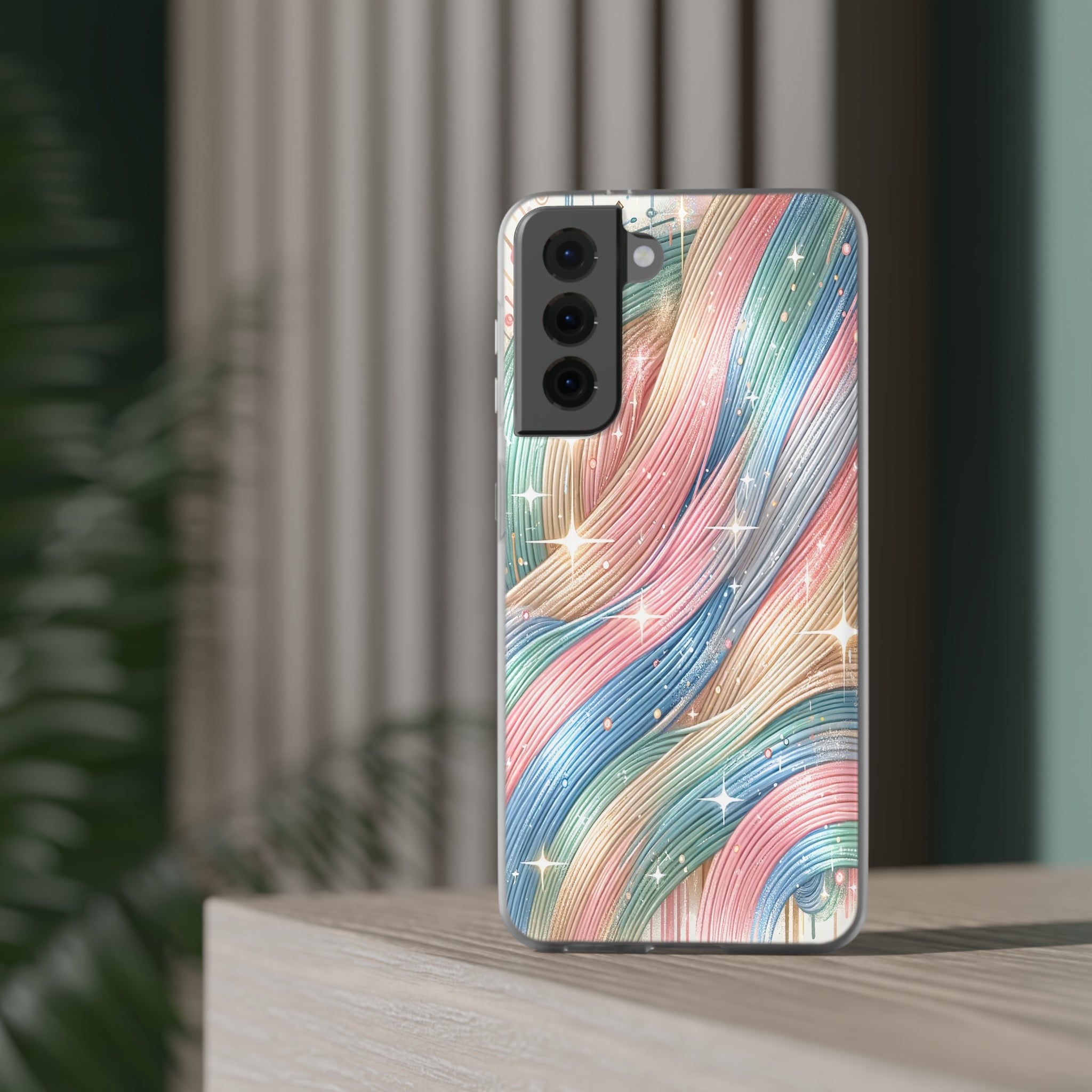 Pastel strokes - Flexi Case (Samsung only)