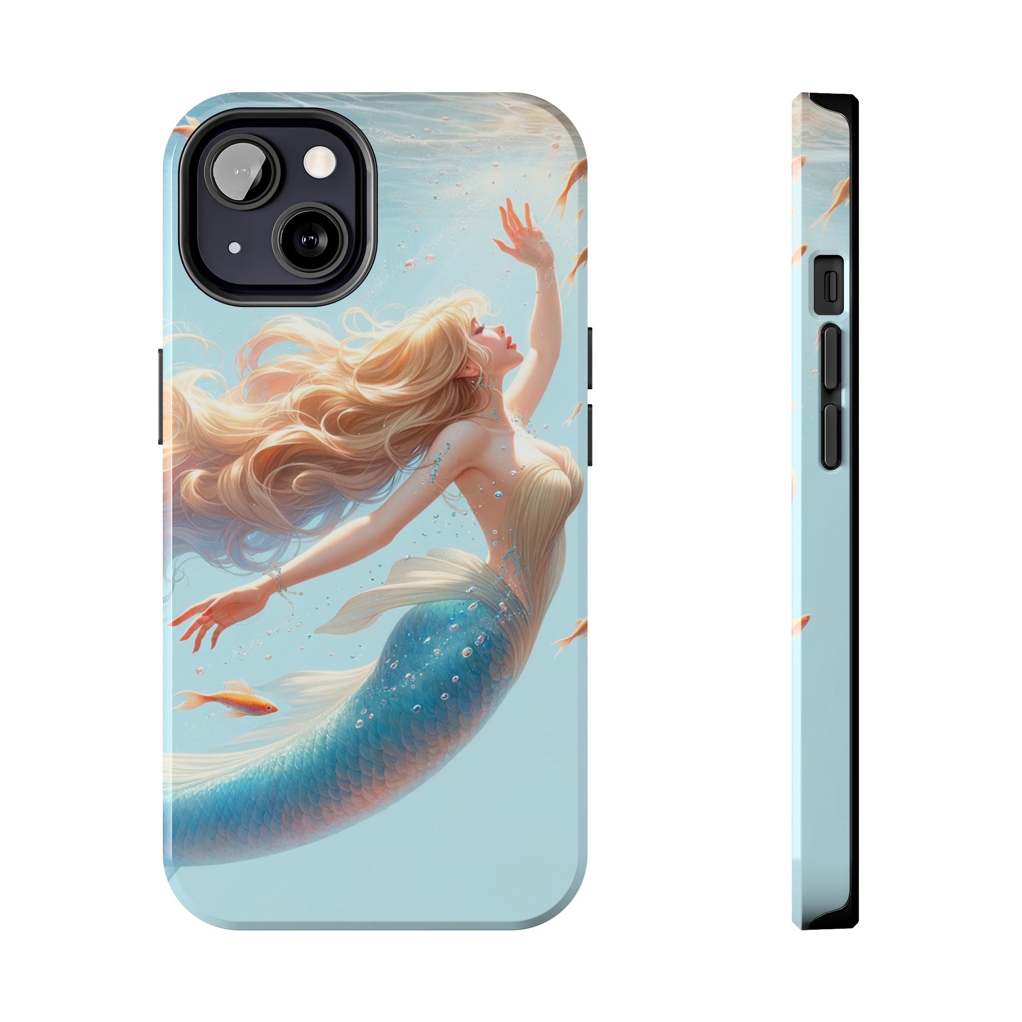 Blond mermaid - Tough Phone Case