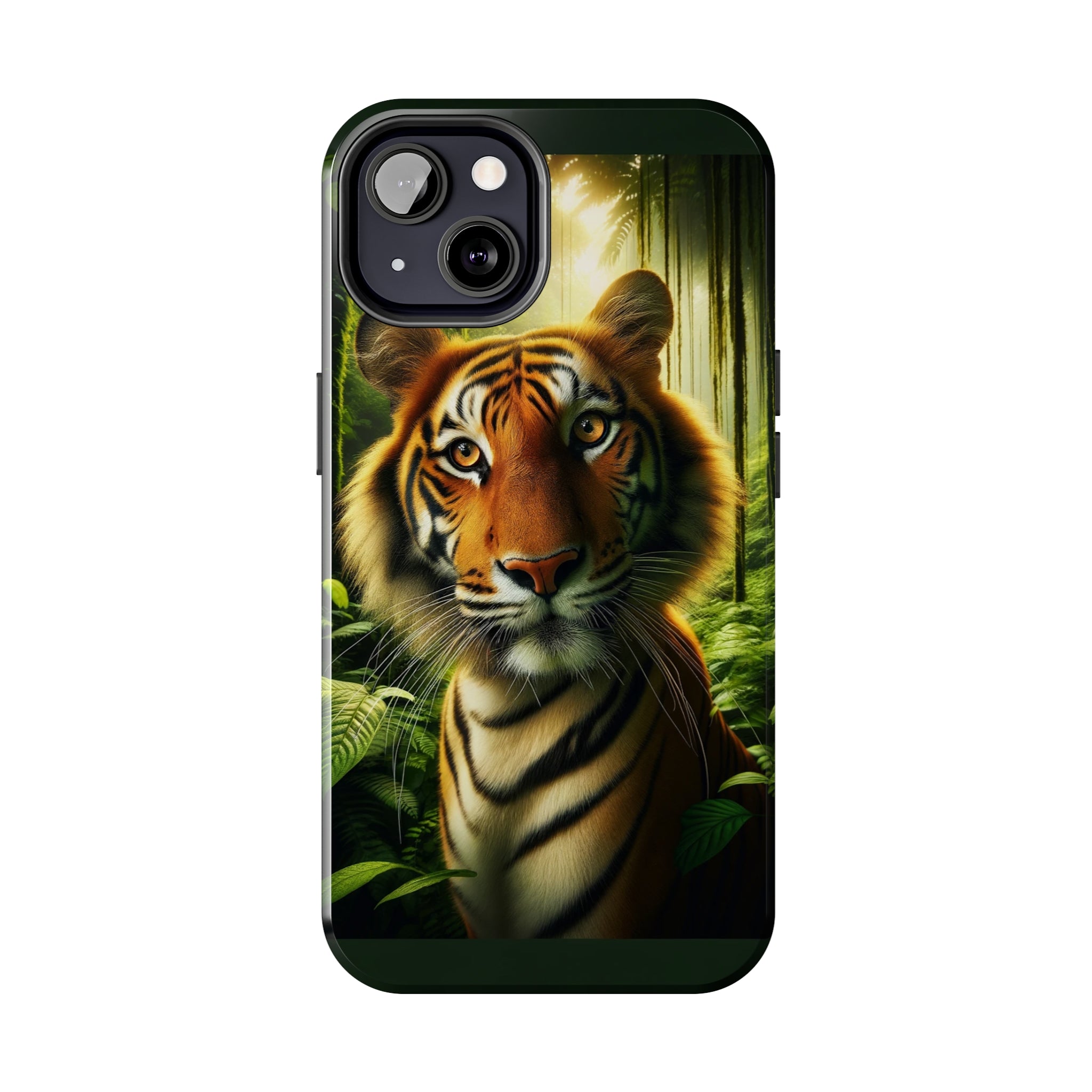 Curious Tiger - Tough Phone Case