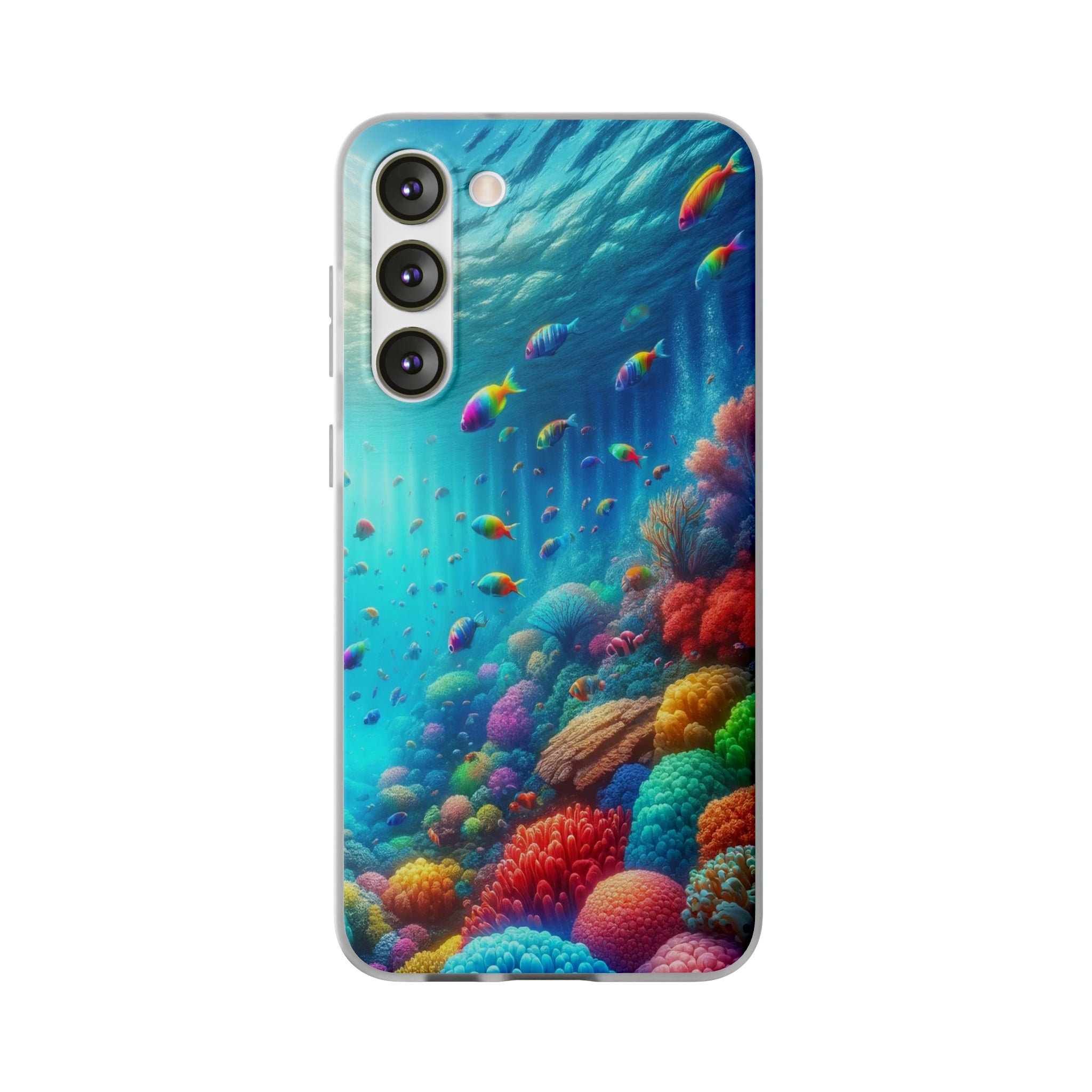 Colourful fish - Flexi Case (Samsung only)