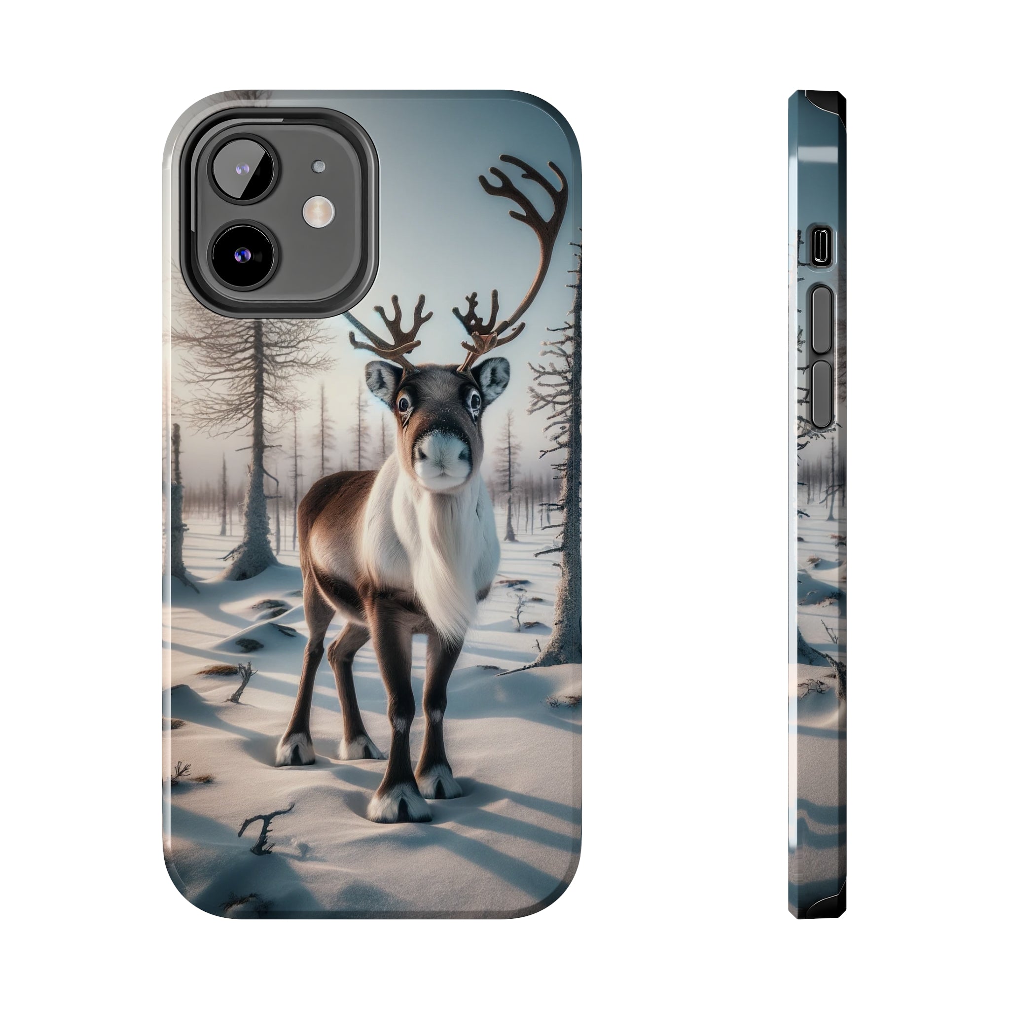 Curious reindeer - Tough Phone Case