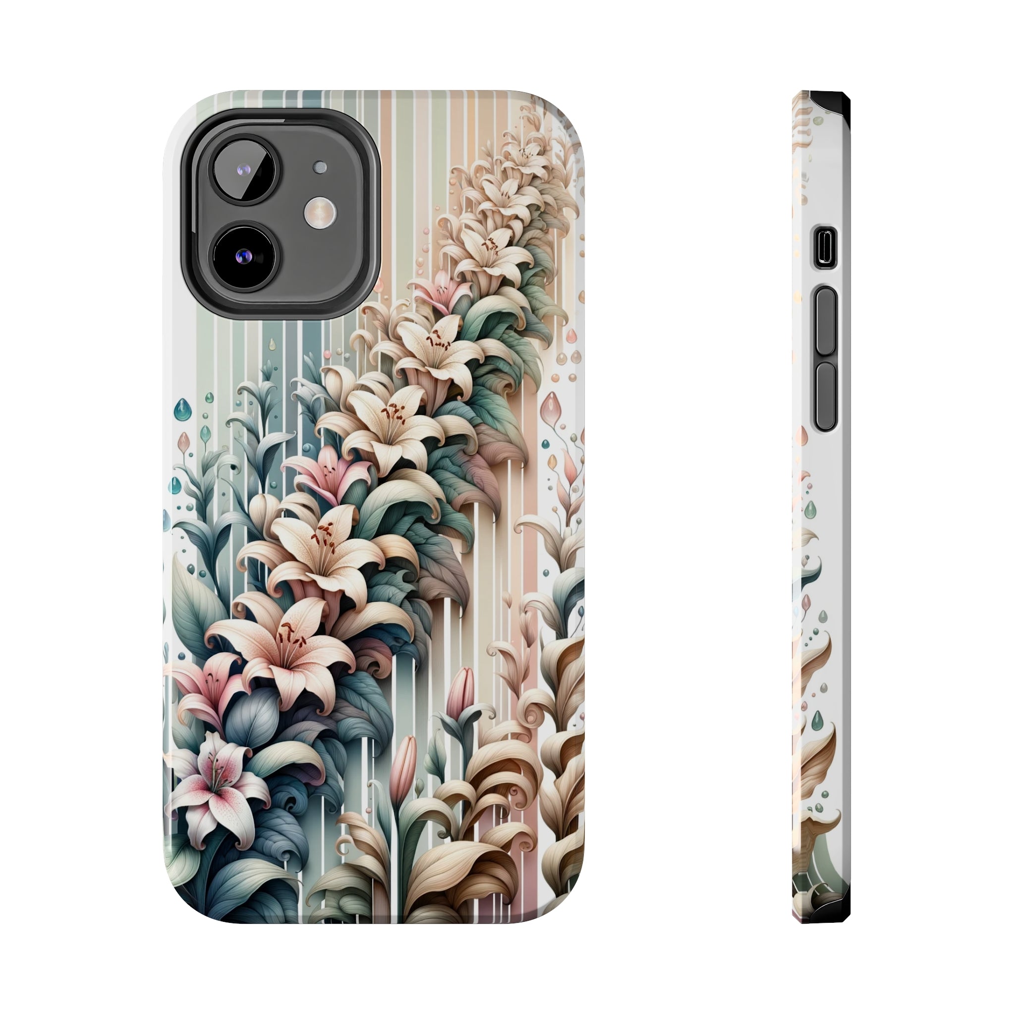 Pastel lilies - Tough Phone Case