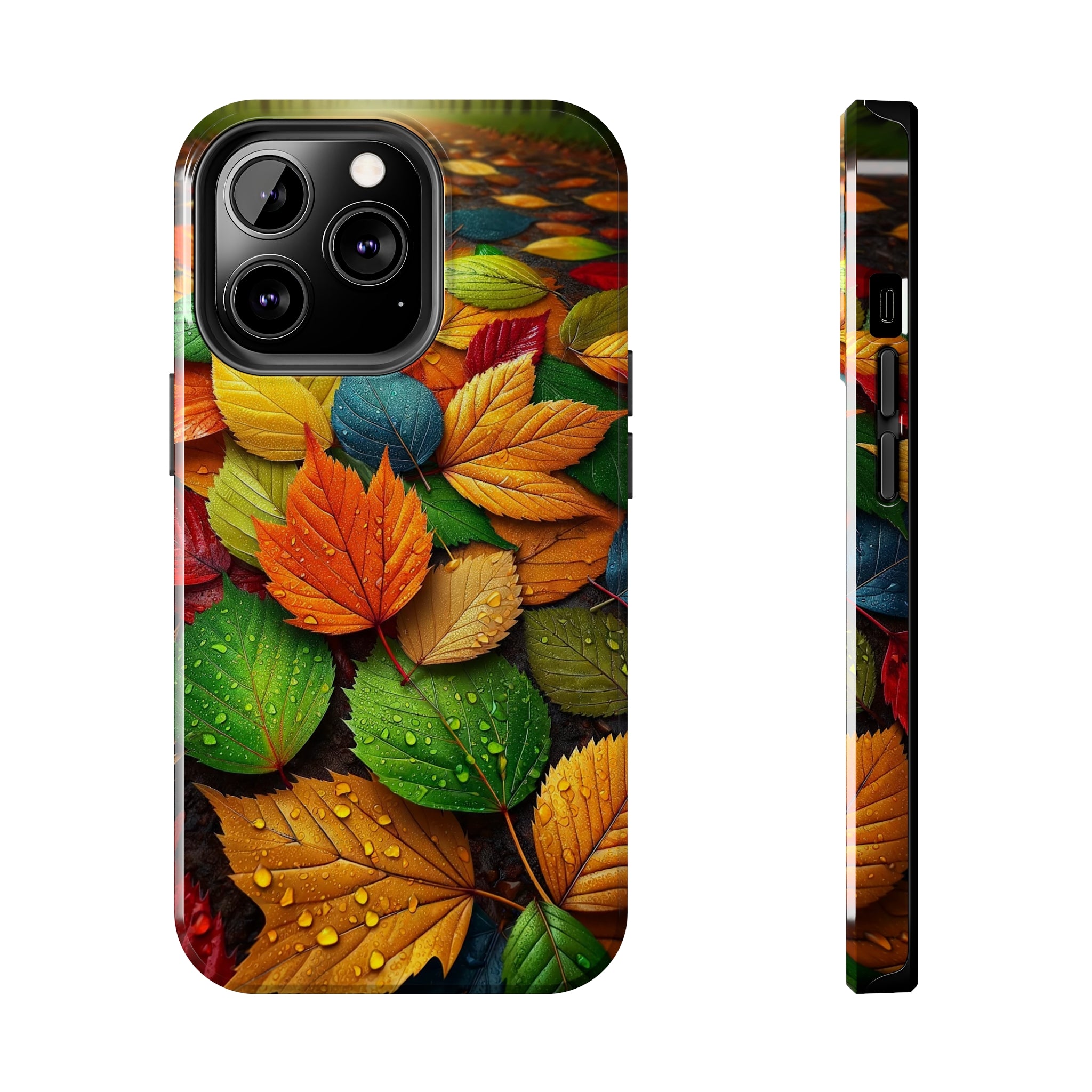 Coloured leaves - Tough Phone Case