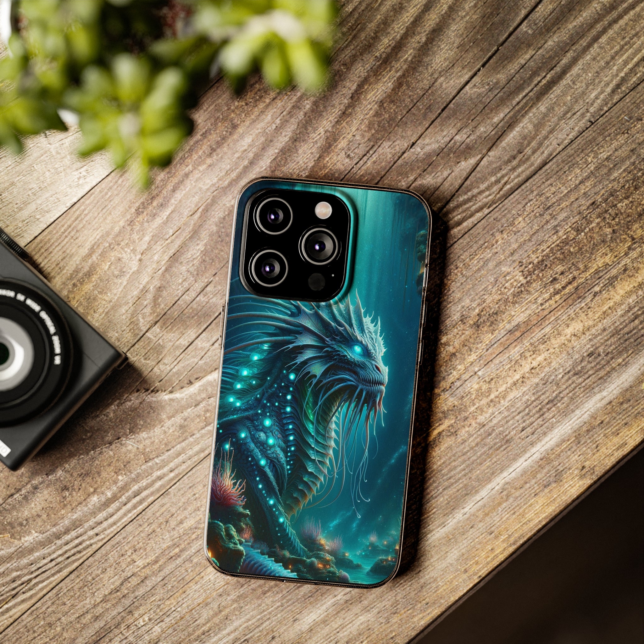 Sea monster - Soft Phone Case