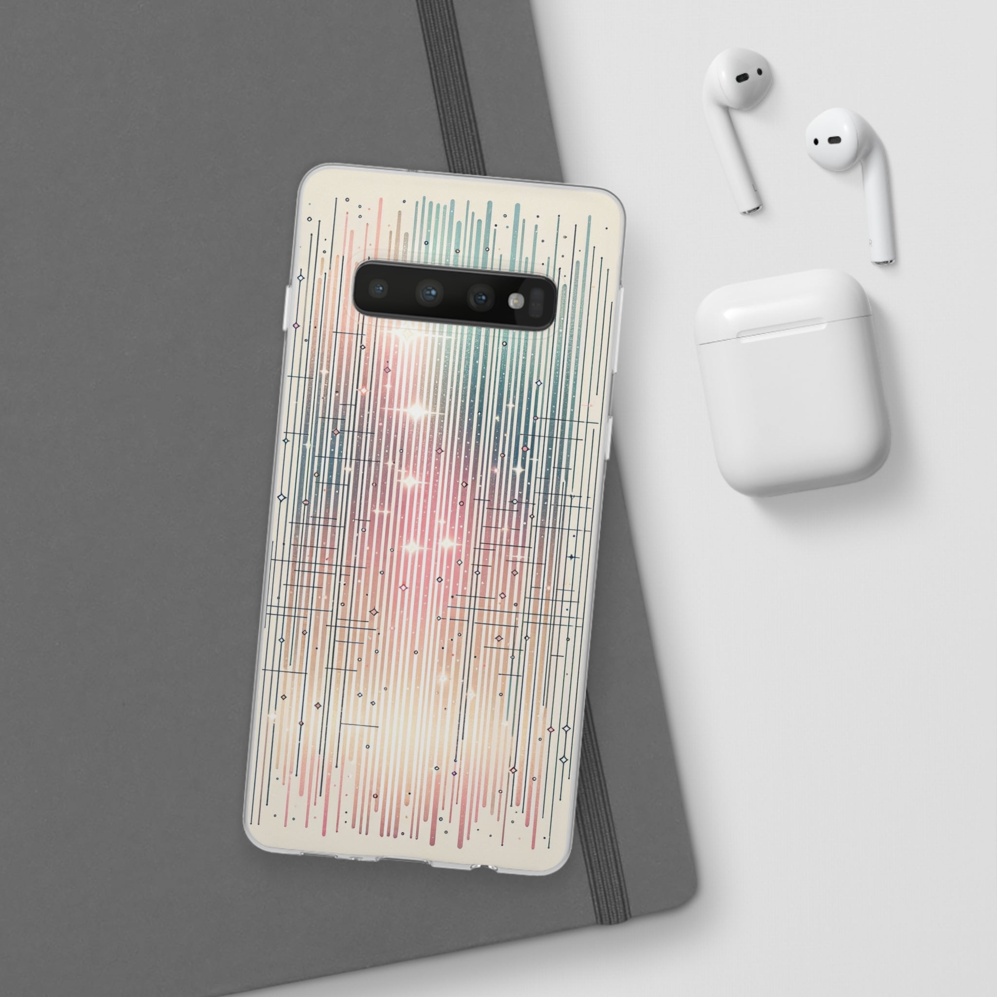 Pastel Lines- Flexi Case (Samsung only)