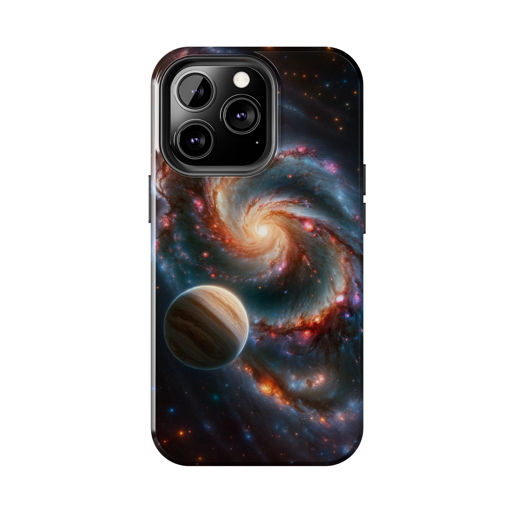 Yellow planet and wormhole - Tough Phone Case