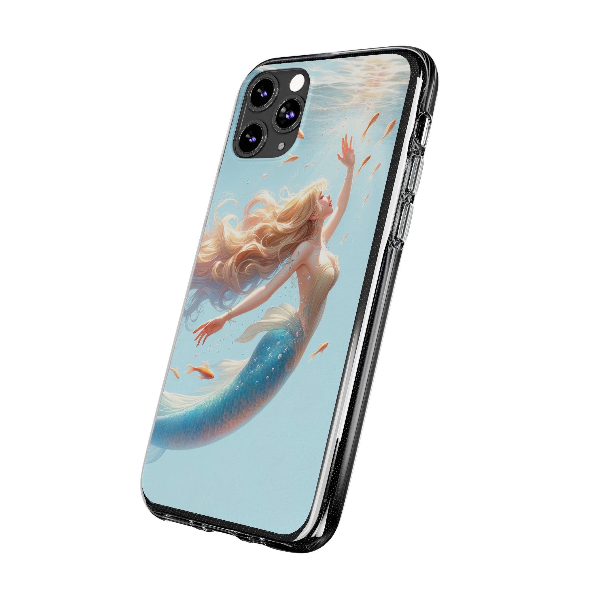 Blond Mermaid - Soft Phone Case