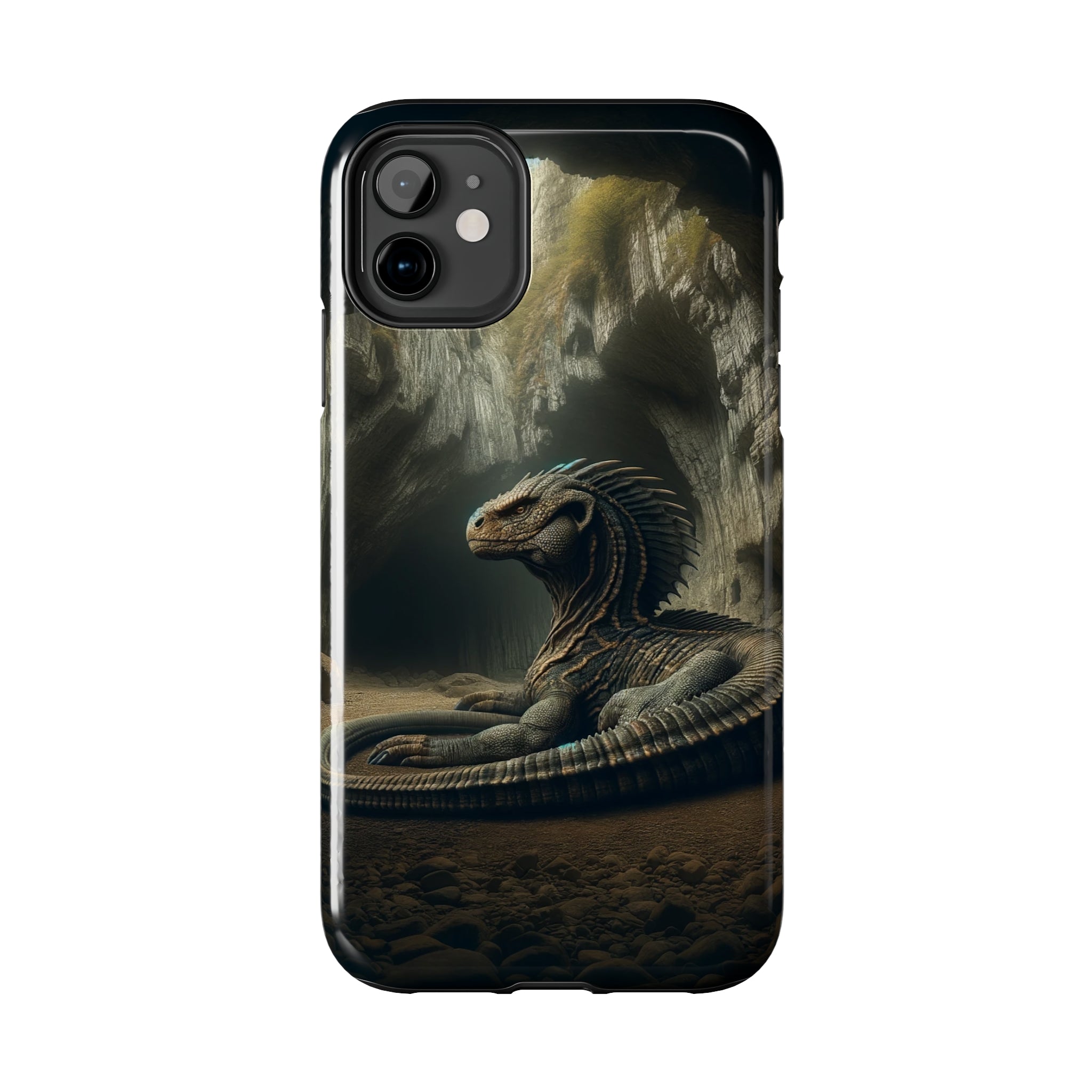 Basilisk in a cave - Tough Phone Case