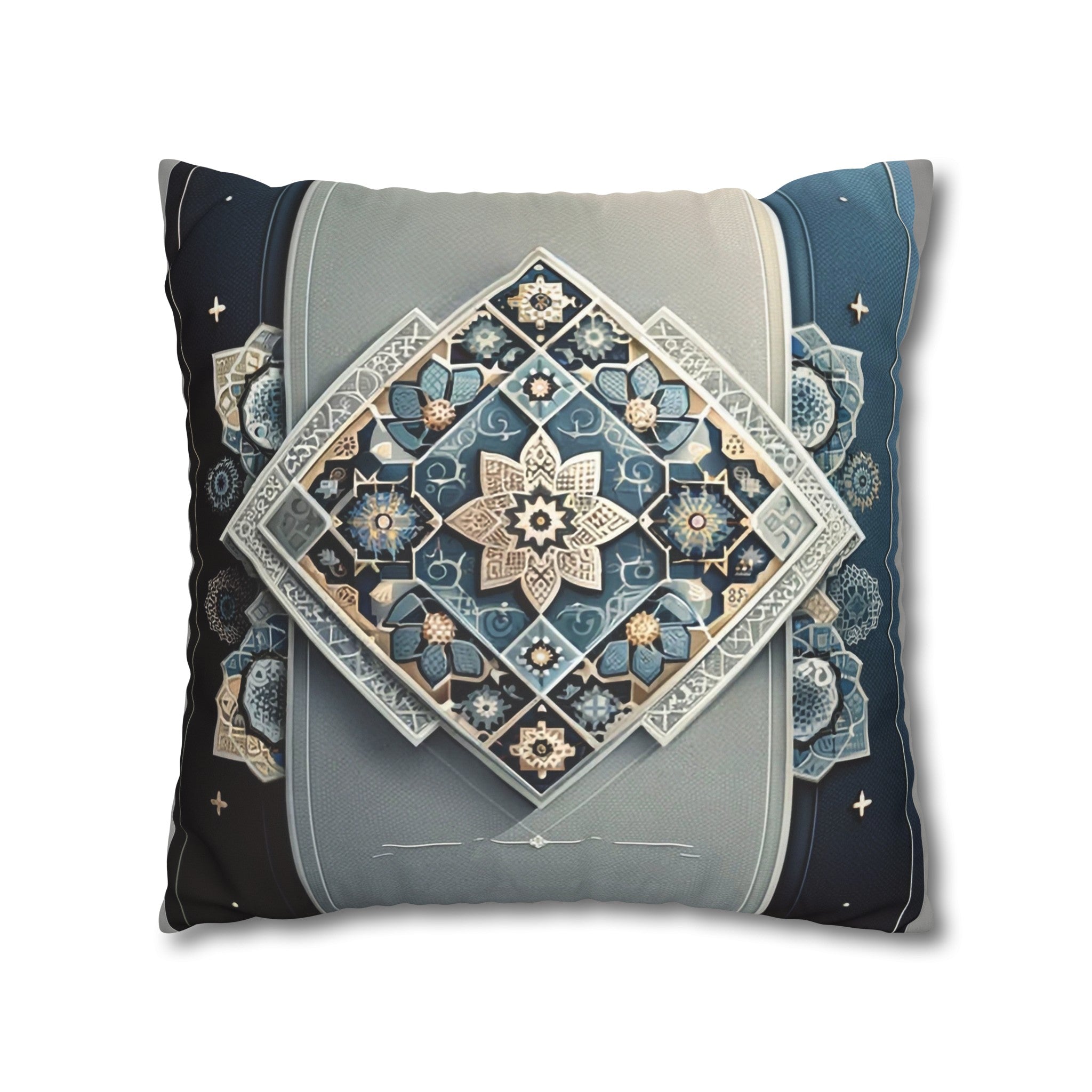 Islamic Art (7) - Suede Square Pillowcase