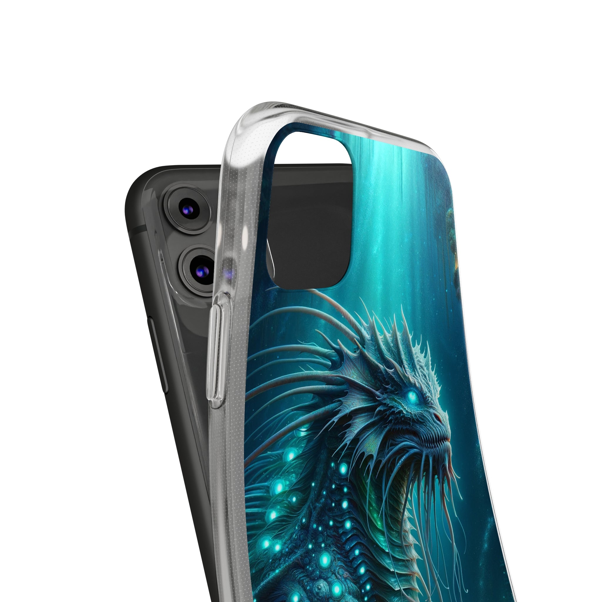 Sea monster - Soft Phone Case