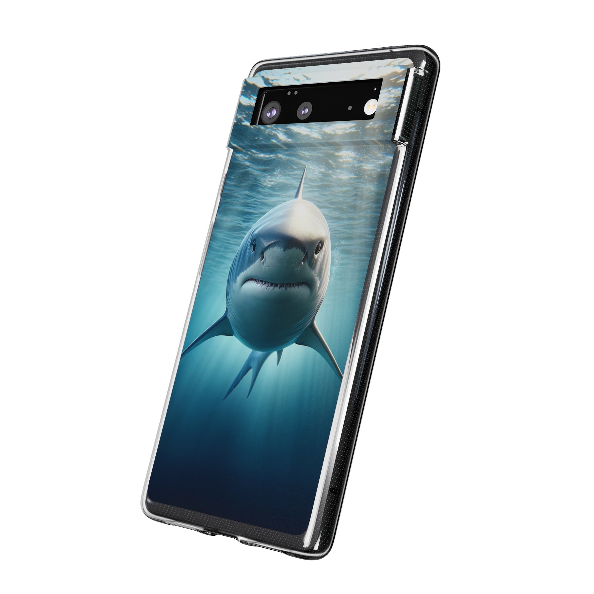 Curious Shark - Soft Phone Case