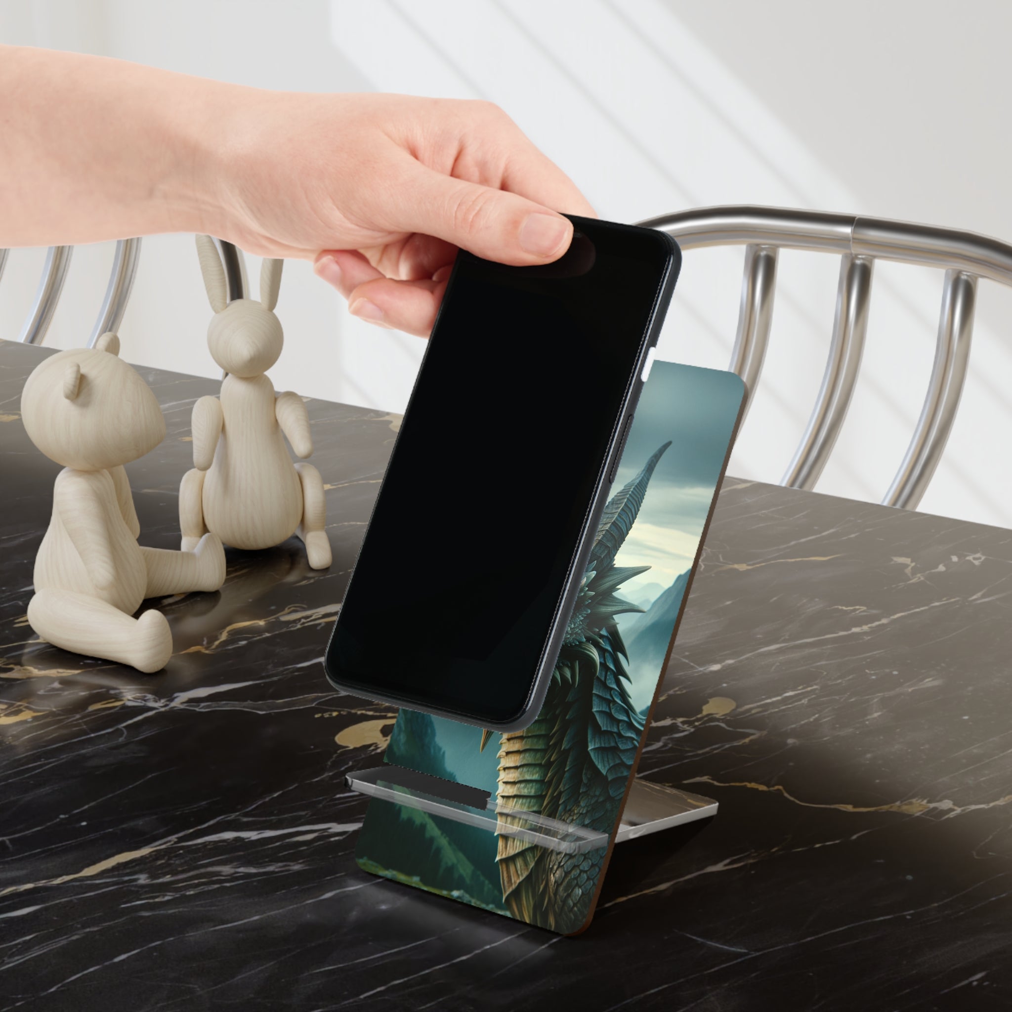 Green dragon - Smartphone Stand