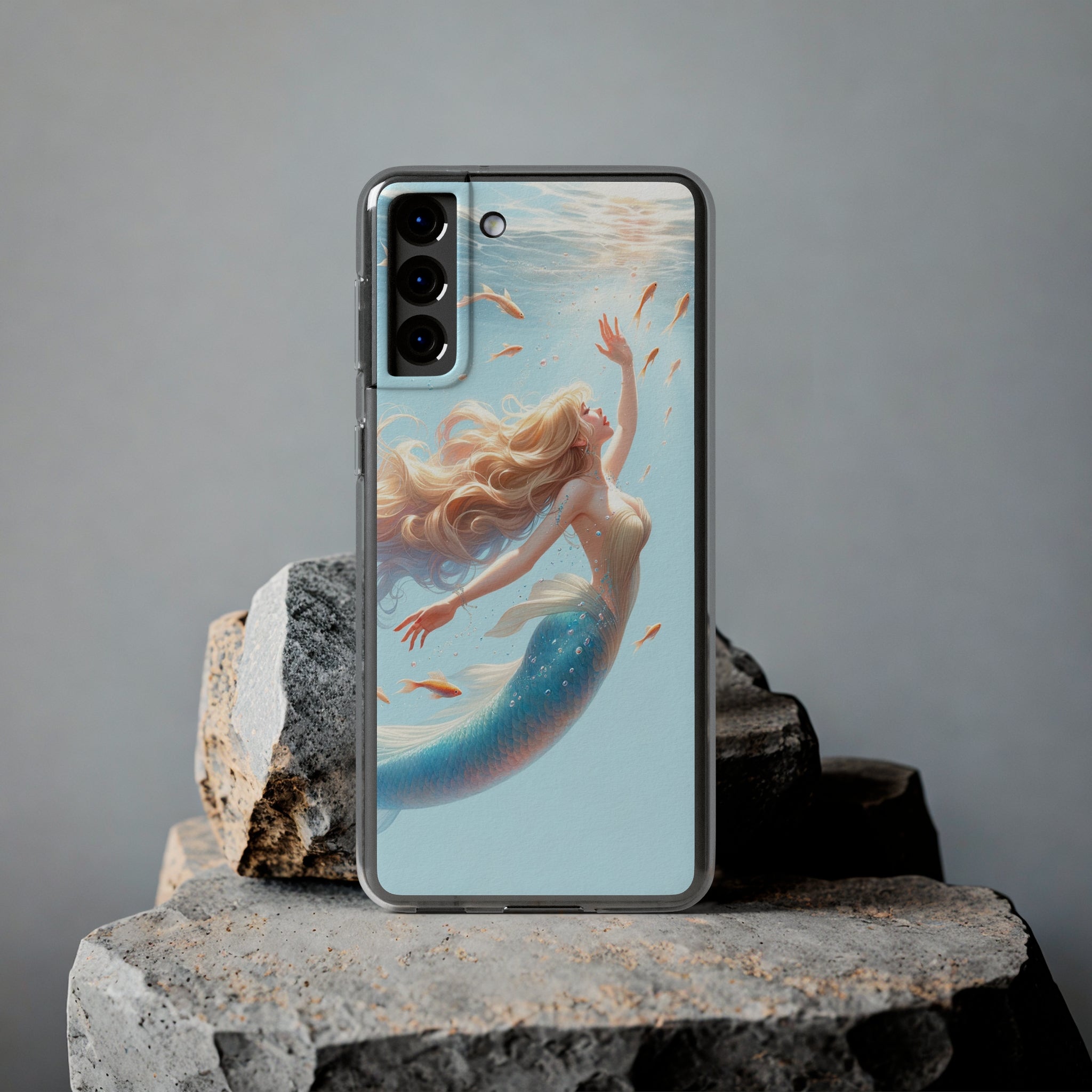 Blond Mermaid - Soft Phone Case