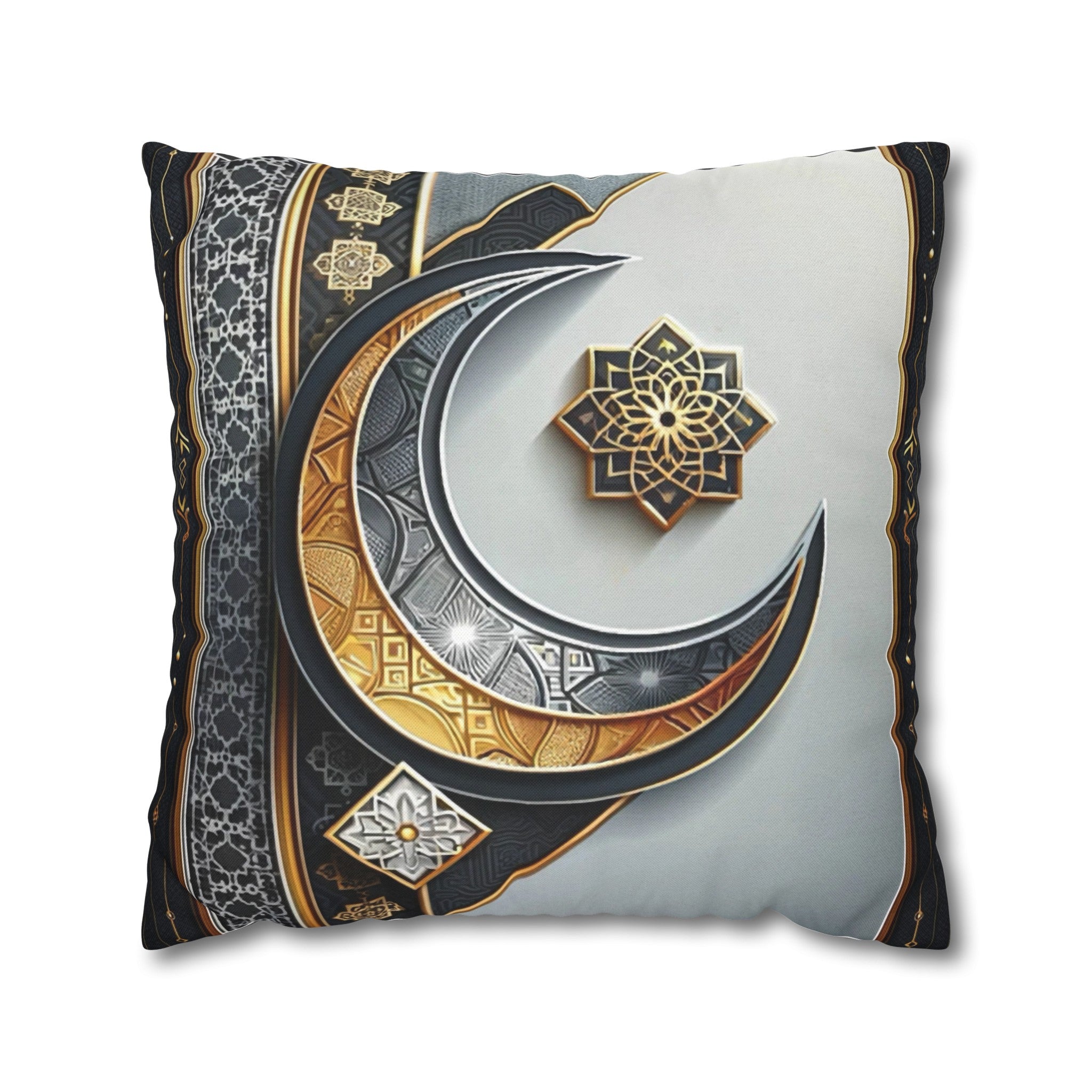 Islamic Art 8 - Polyester Square Pillowcase