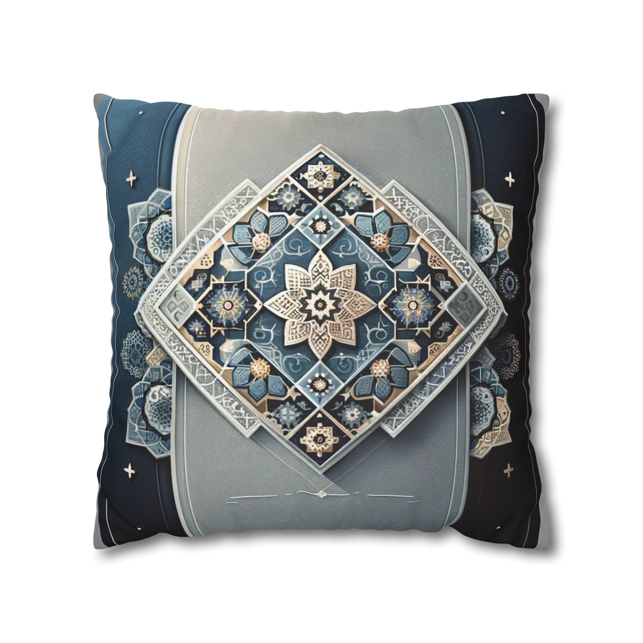 Islamic Art 7 - Polyester Square Pillowcase