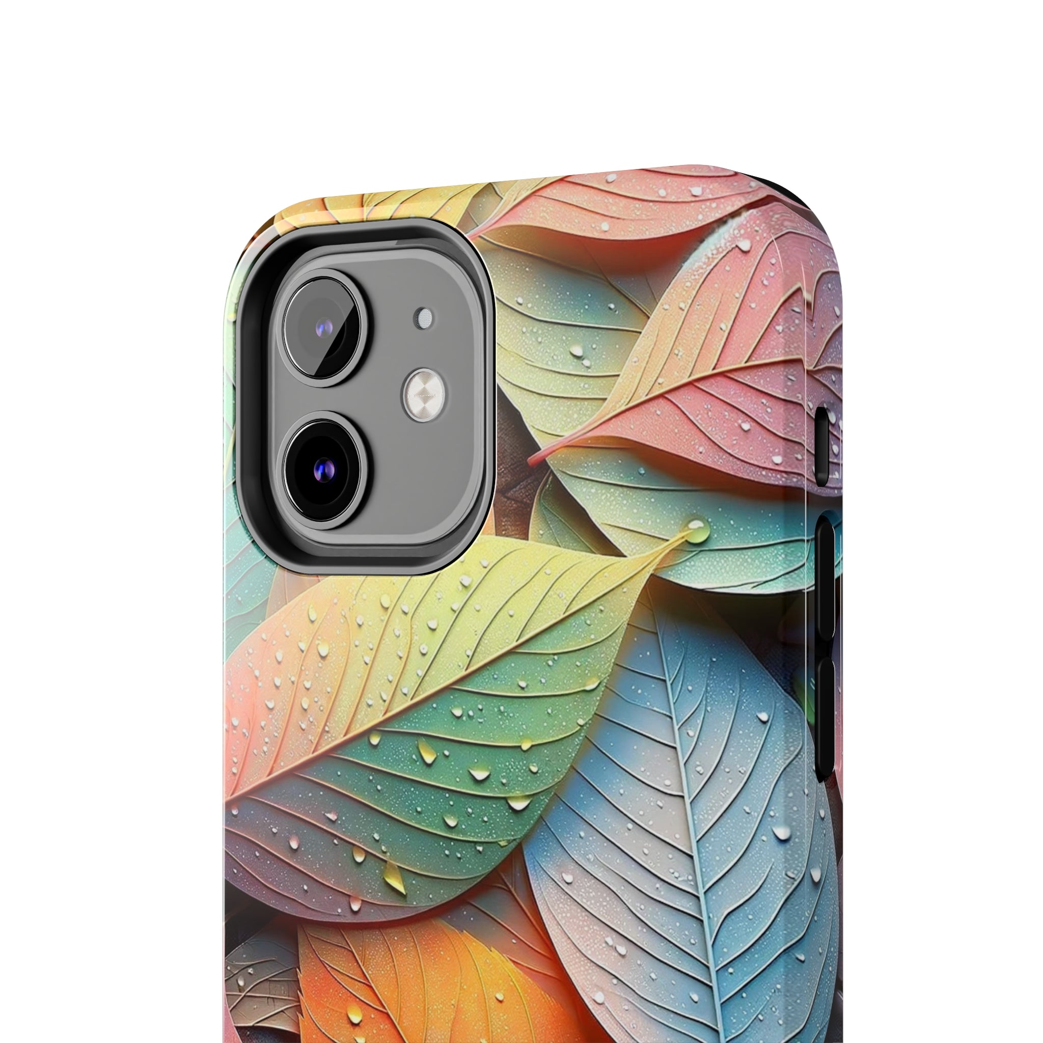 Pastel coloured leaves - Tough Phone Case