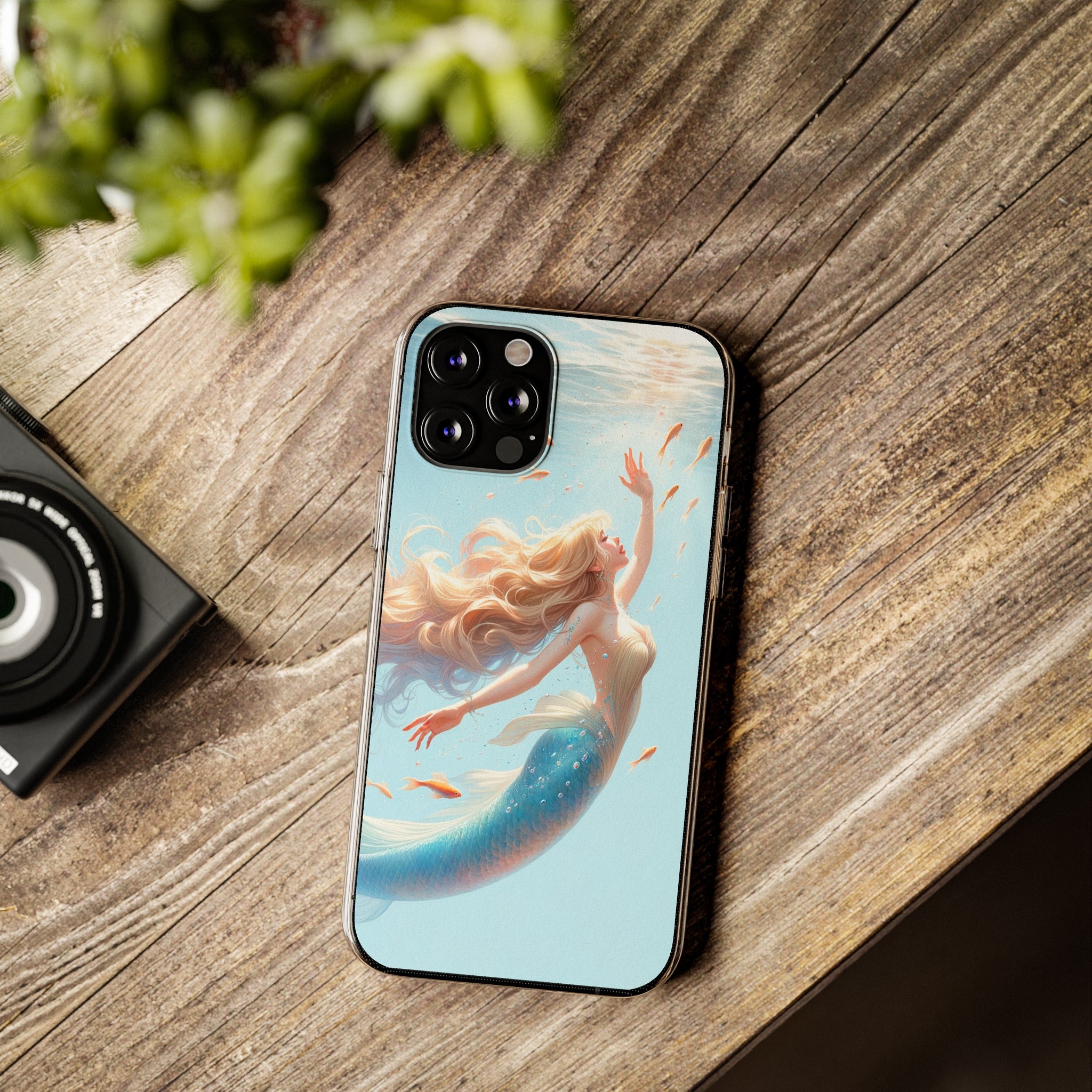 Blond Mermaid - Soft Phone Case