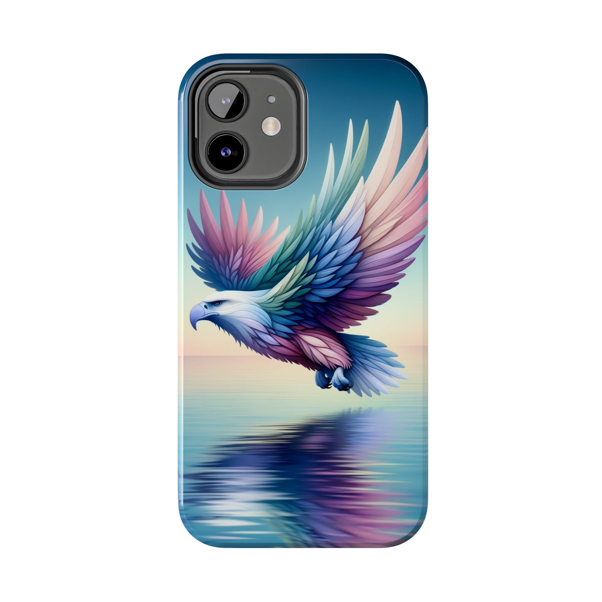 Eagle with colourful feathers - Tough Phone Case