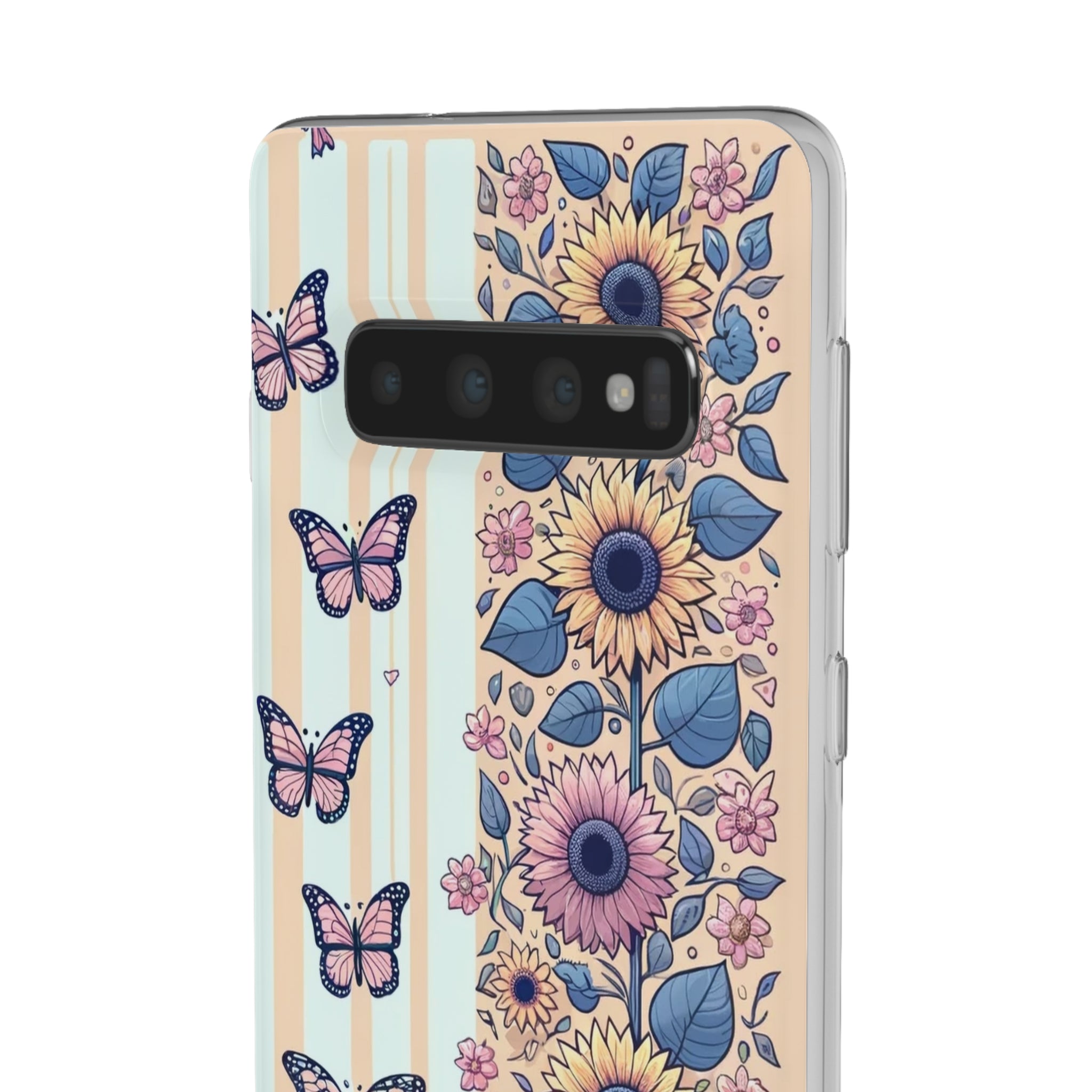 Sunflowers and butterflies - Flexi Case (Samsung only)