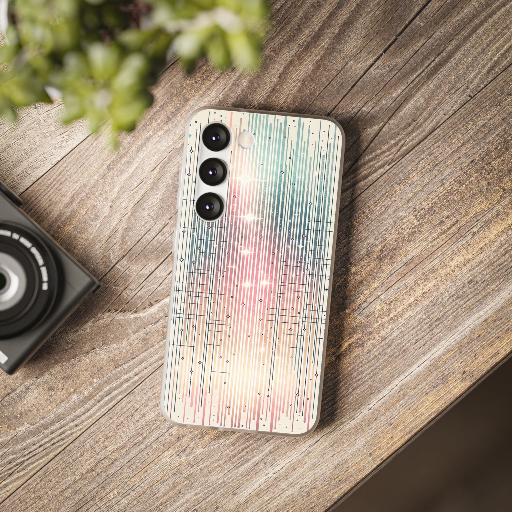 Pastel Lines- Flexi Case (Samsung only)