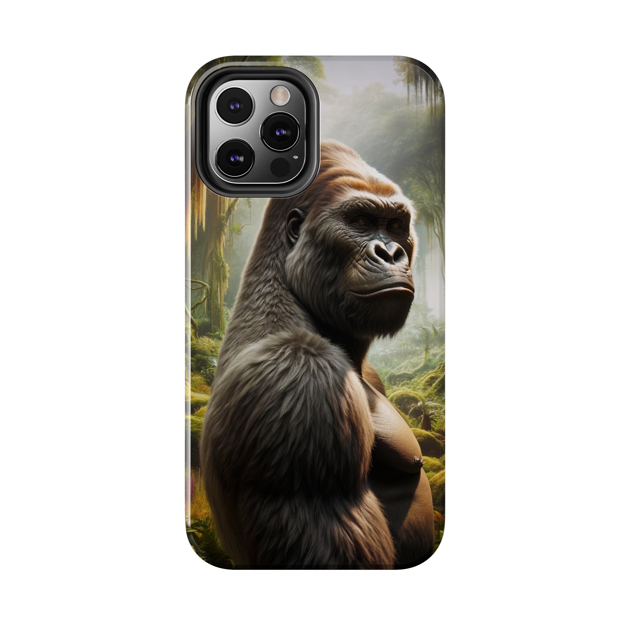 Curious gorilla - Tough Phone Case