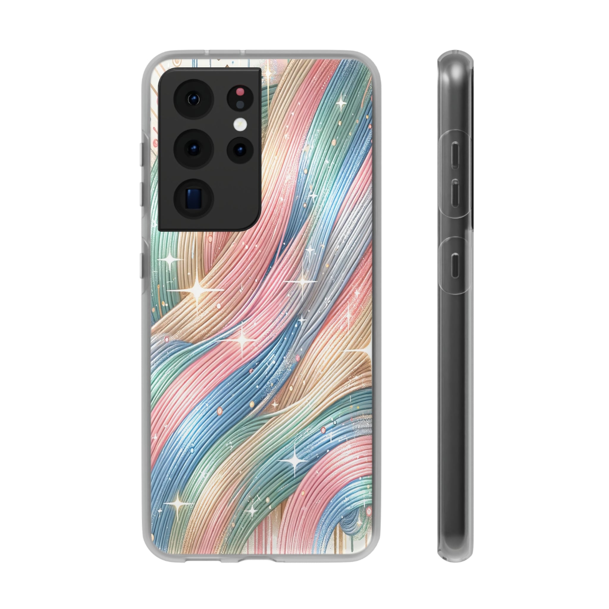 Pastel strokes - Flexi Case (Samsung only)