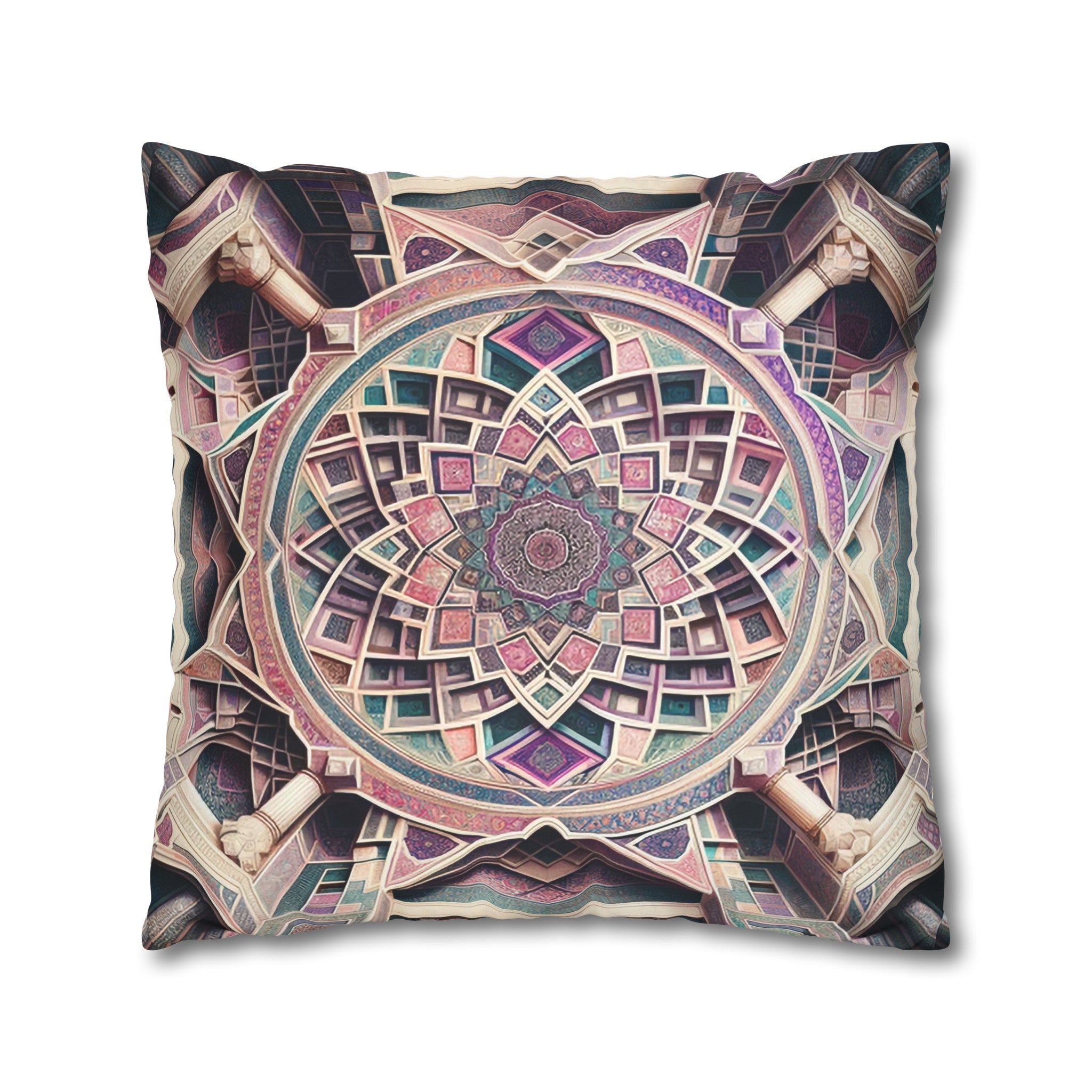 Persian Art (6) - Suede Square Pillowcase