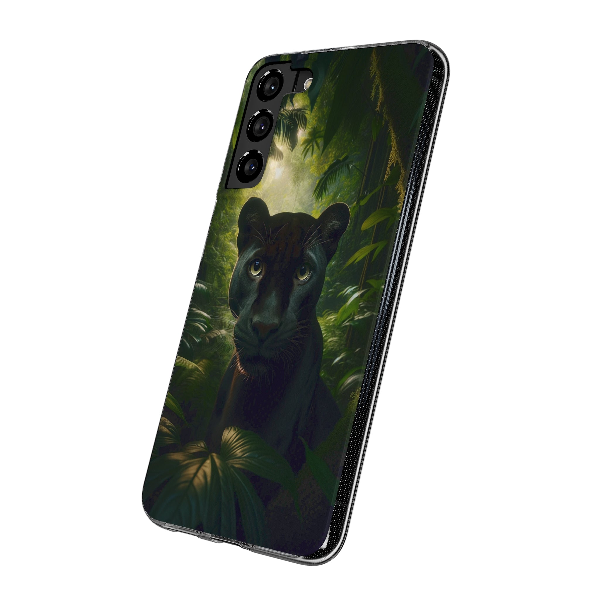 Curious Panther - Soft Phone Case