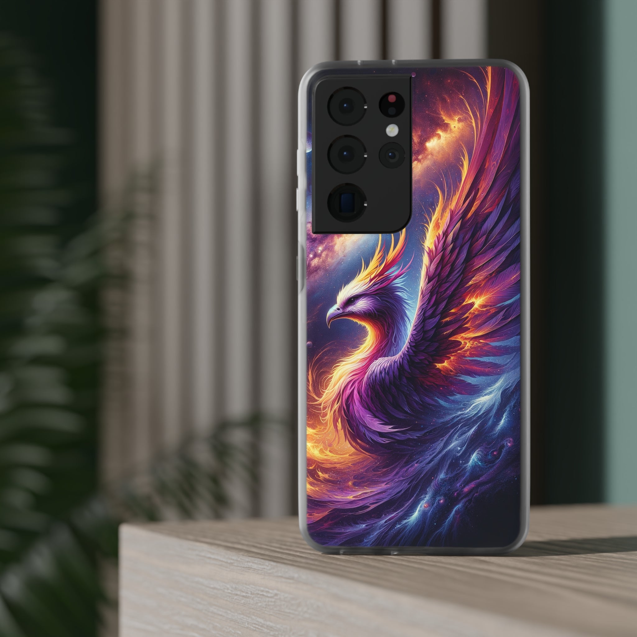 Purple Phoenix - Flexi Case (Samsung only)