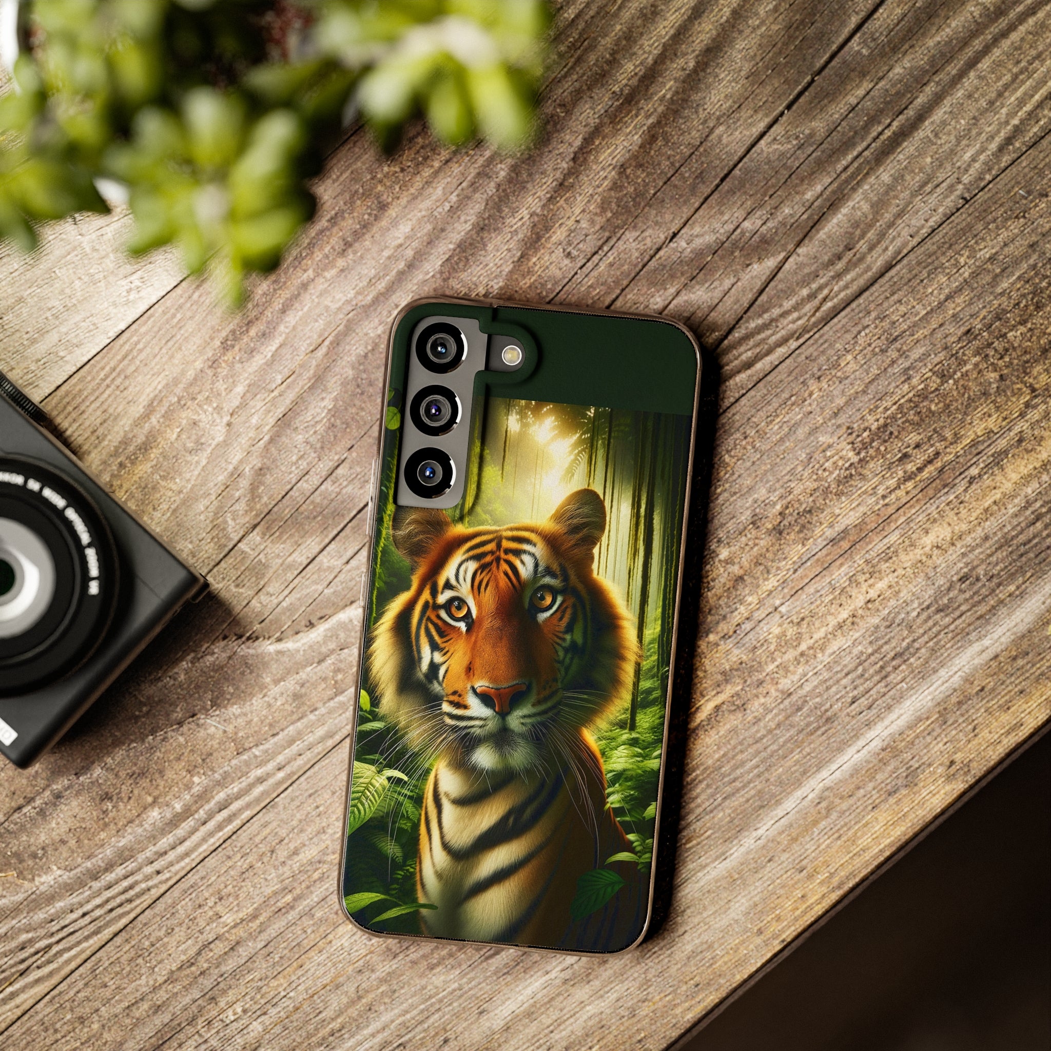 Curious Tiger - Soft Phone Cases