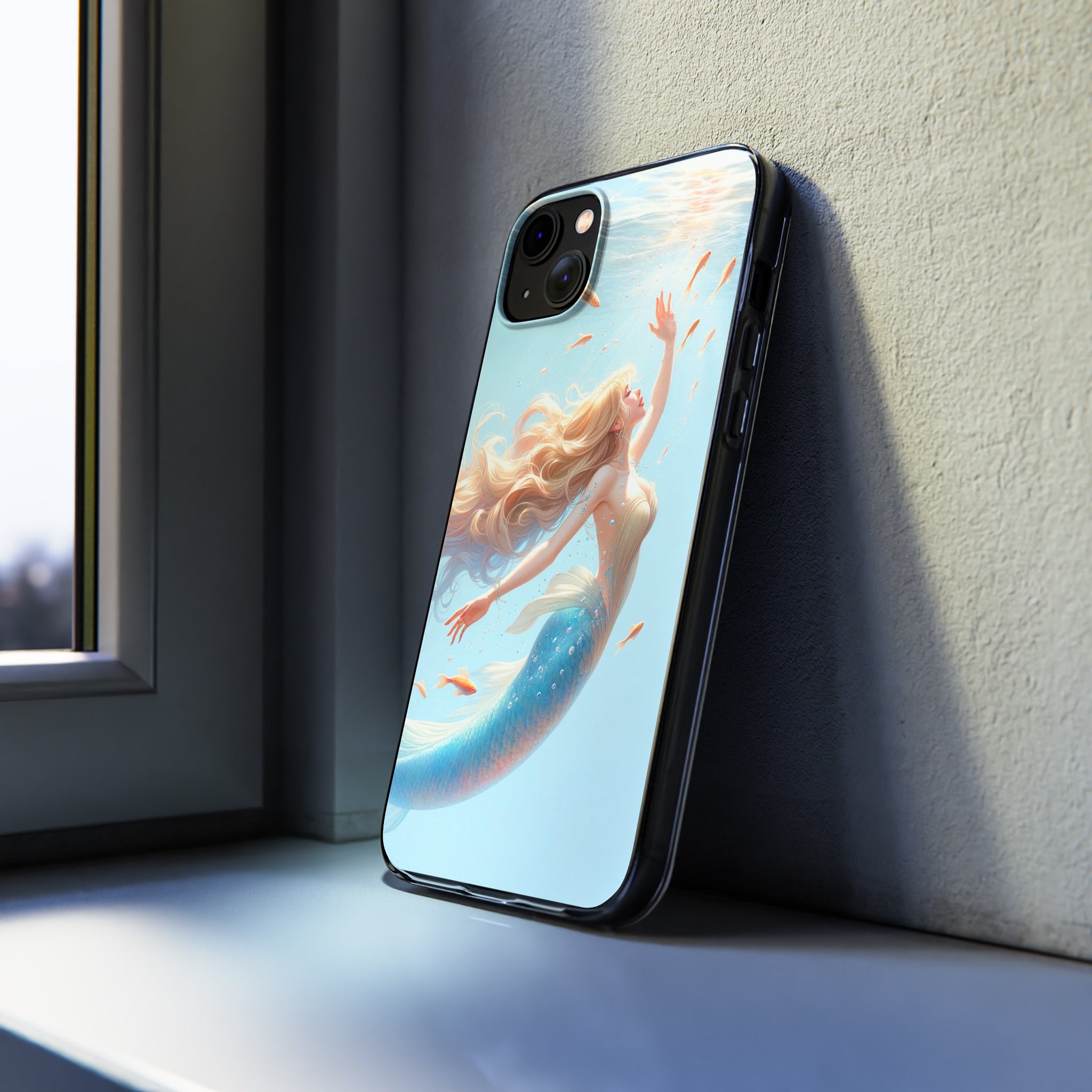 Blond Mermaid - Soft Phone Case