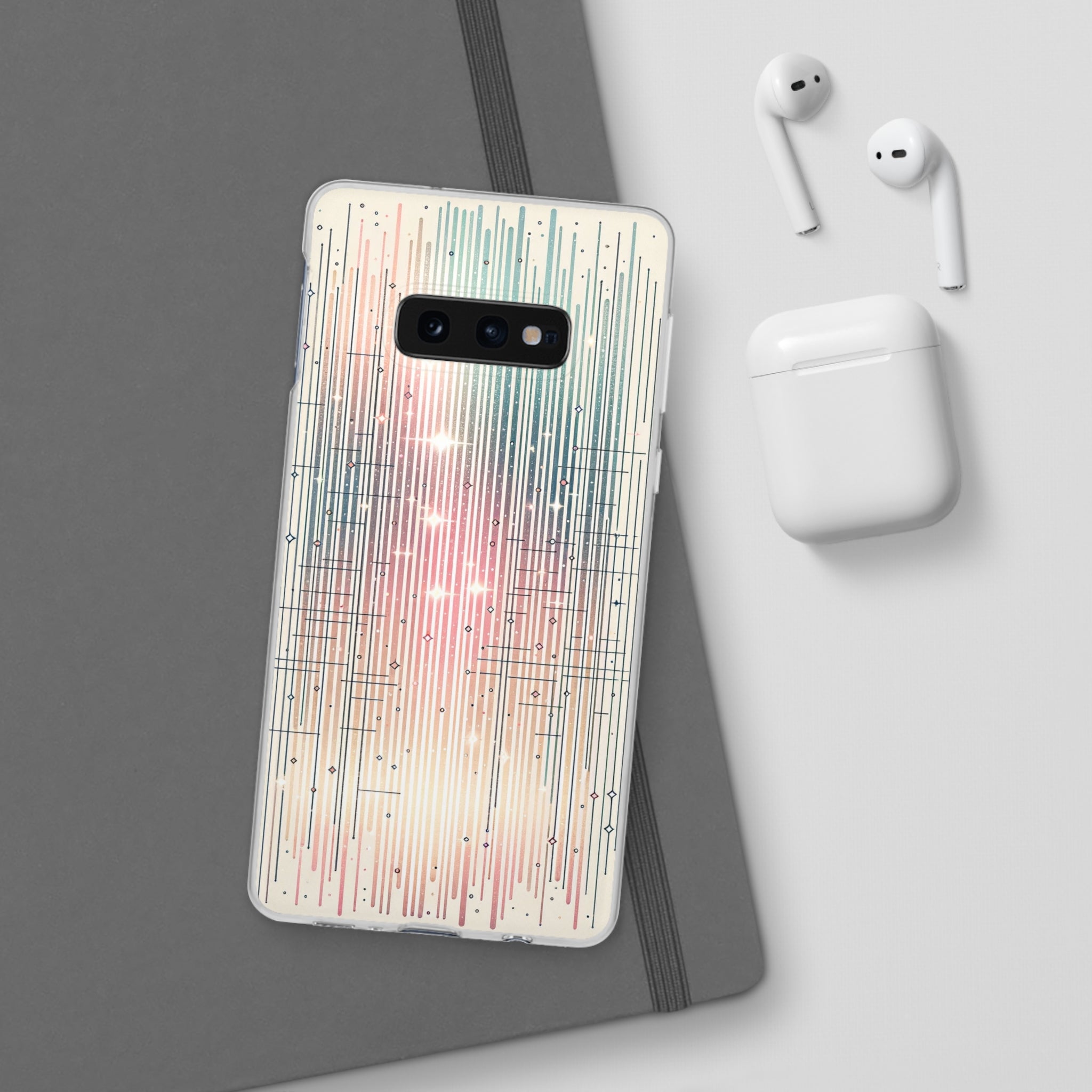 Pastel Lines- Flexi Case (Samsung only)