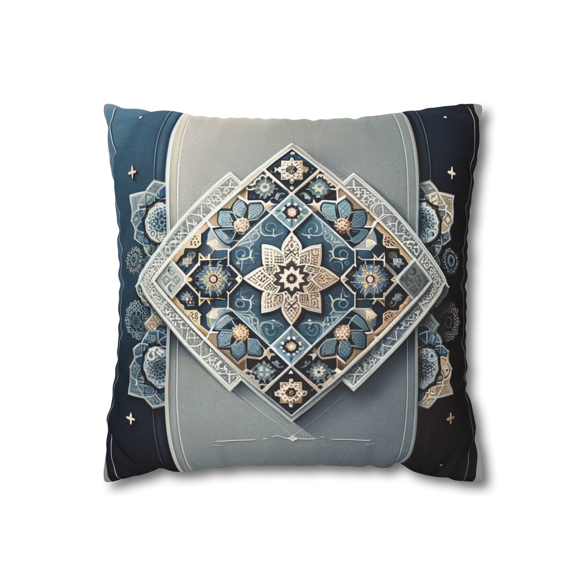 Islamic Art 7 - Polyester Square Pillowcase