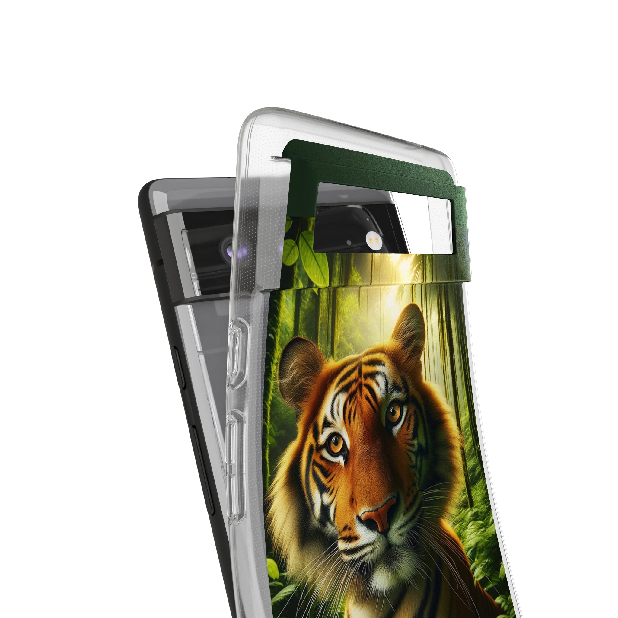 Curious Tiger - Soft Phone Cases