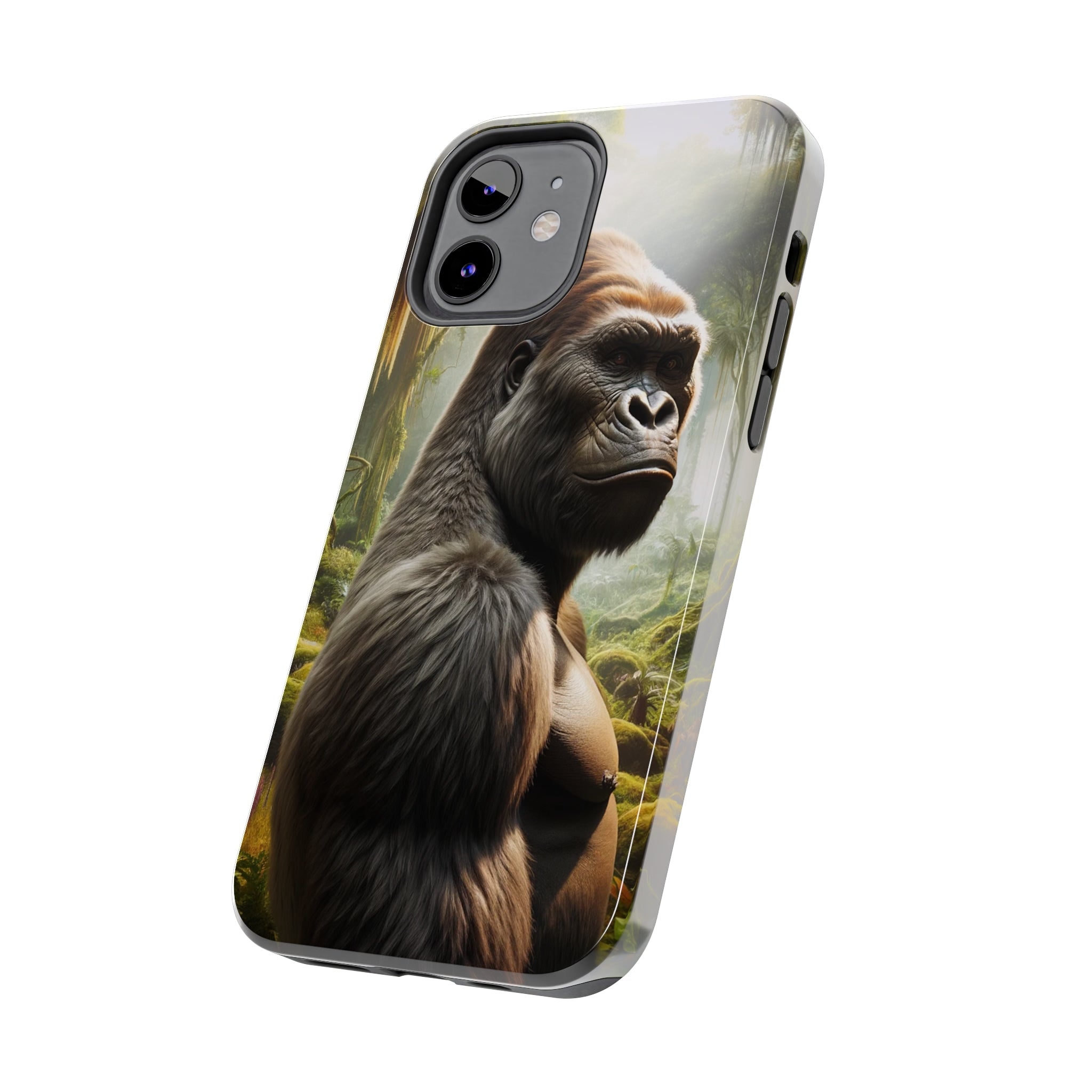 Curious gorilla - Tough Phone Case