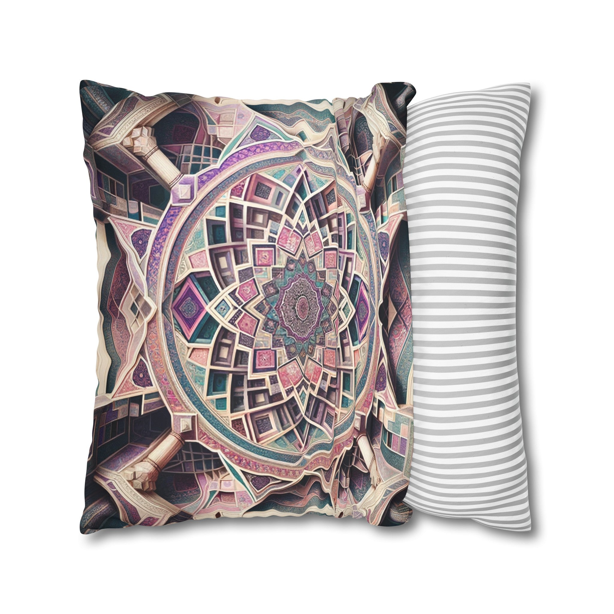 Persian Art (6) - Suede Square Pillowcase