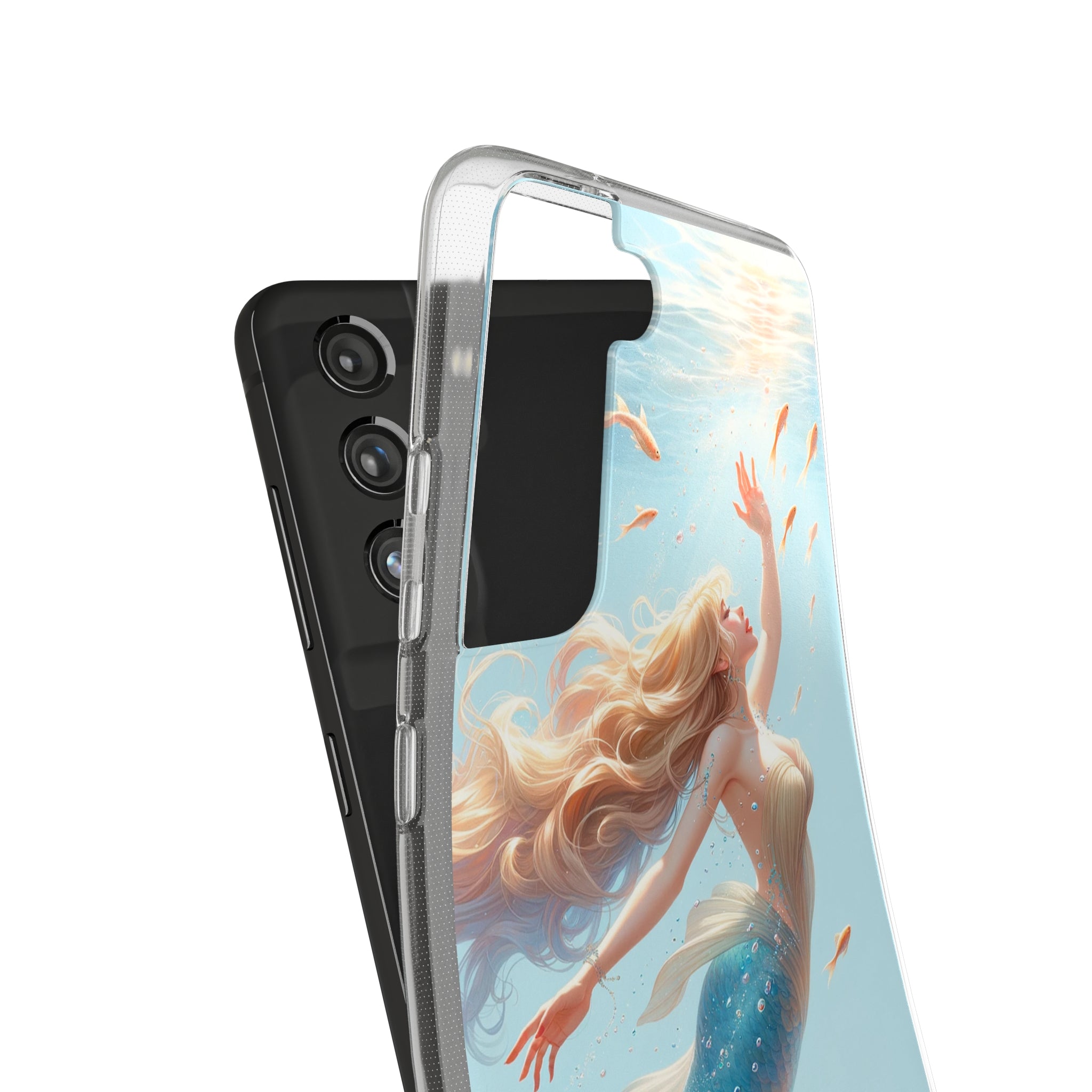 Blond Mermaid - Soft Phone Case