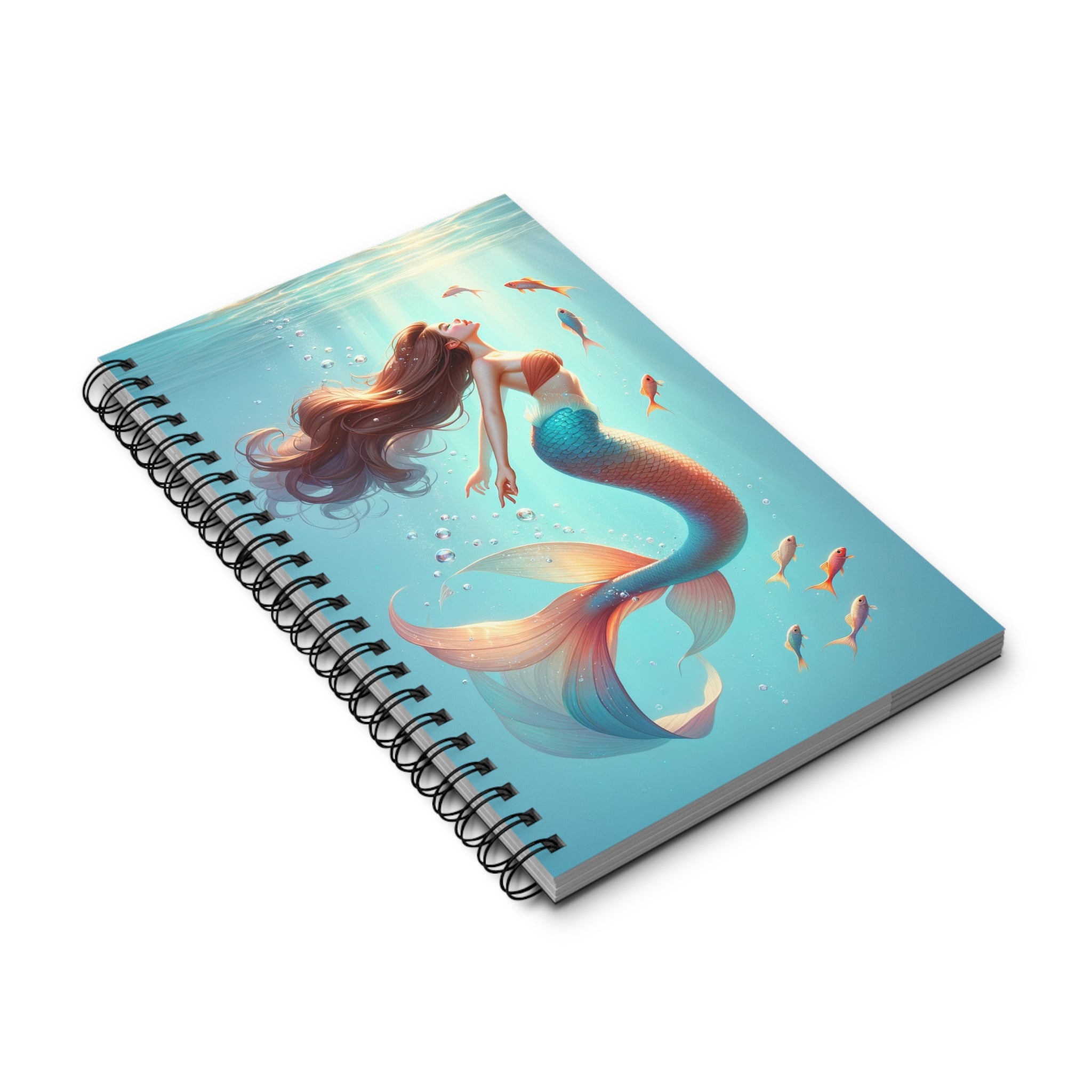 Mermaid with brown hair - Spiral Journal (EU)